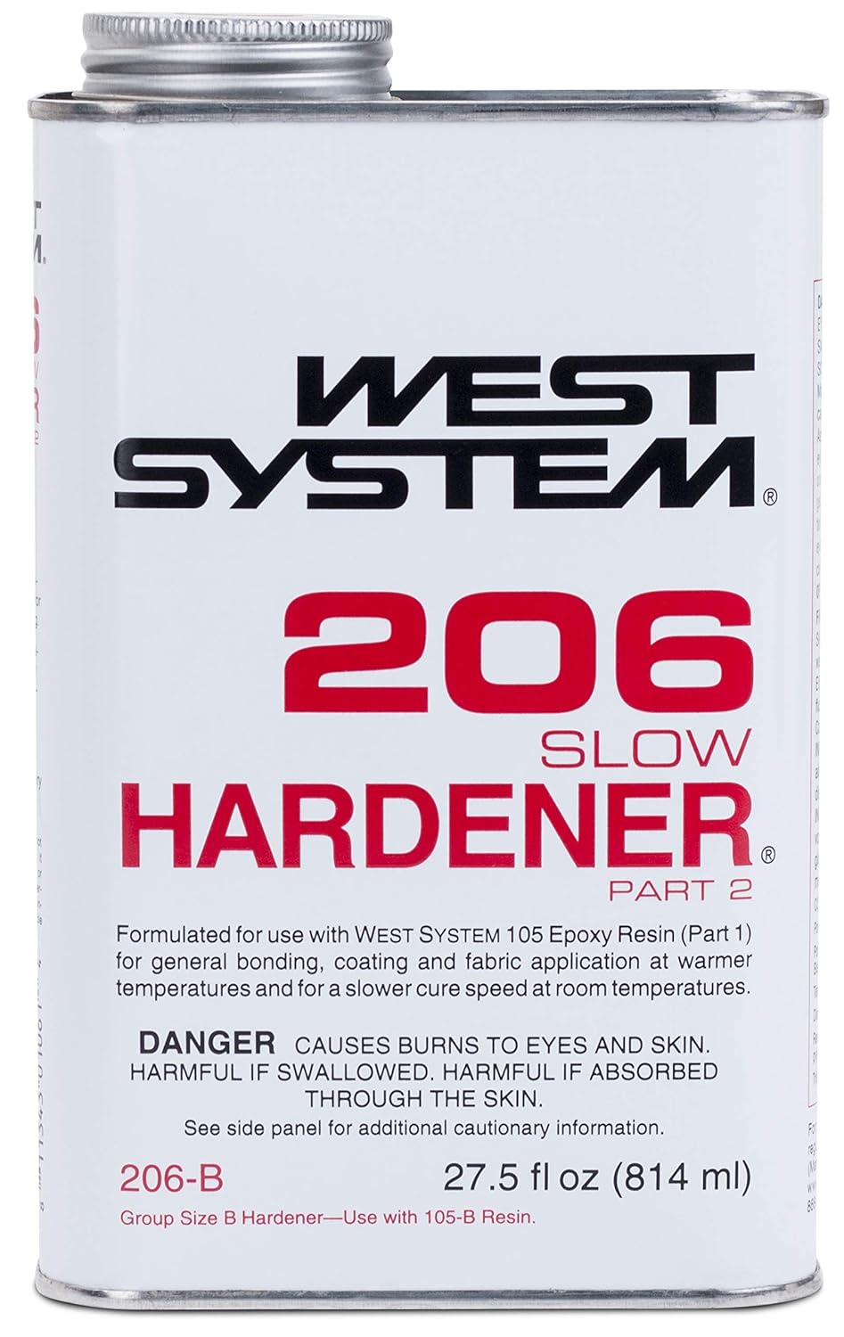 Quick-Curing 105-B Epoxy Resin 206-B Slow Hardener