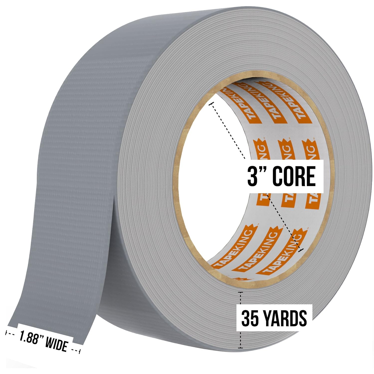 Tape King Silver Duct Tape - 188-inch