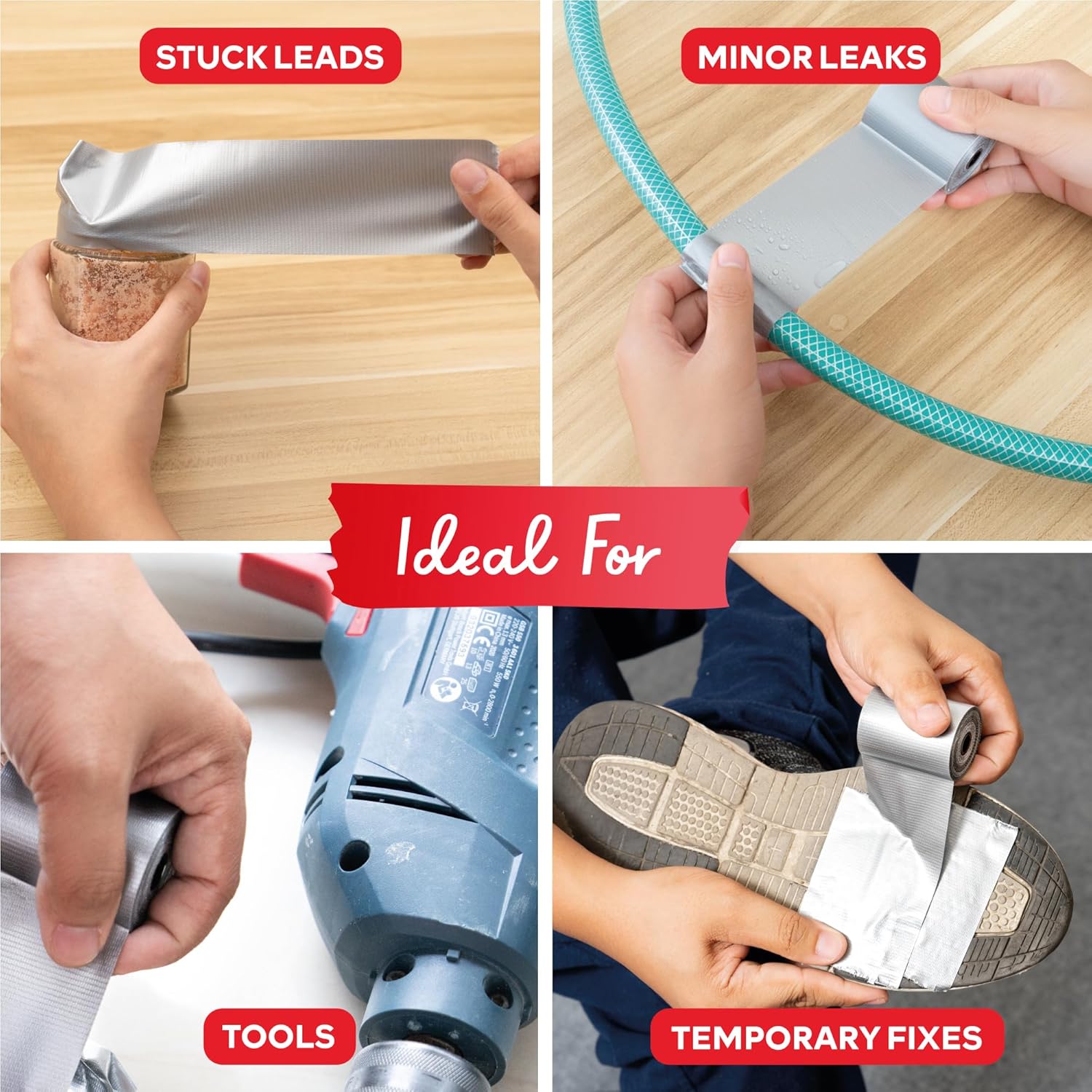 Duct Tape Strong Easy to Use - Outdoor EDC - Camping Emergency Repair