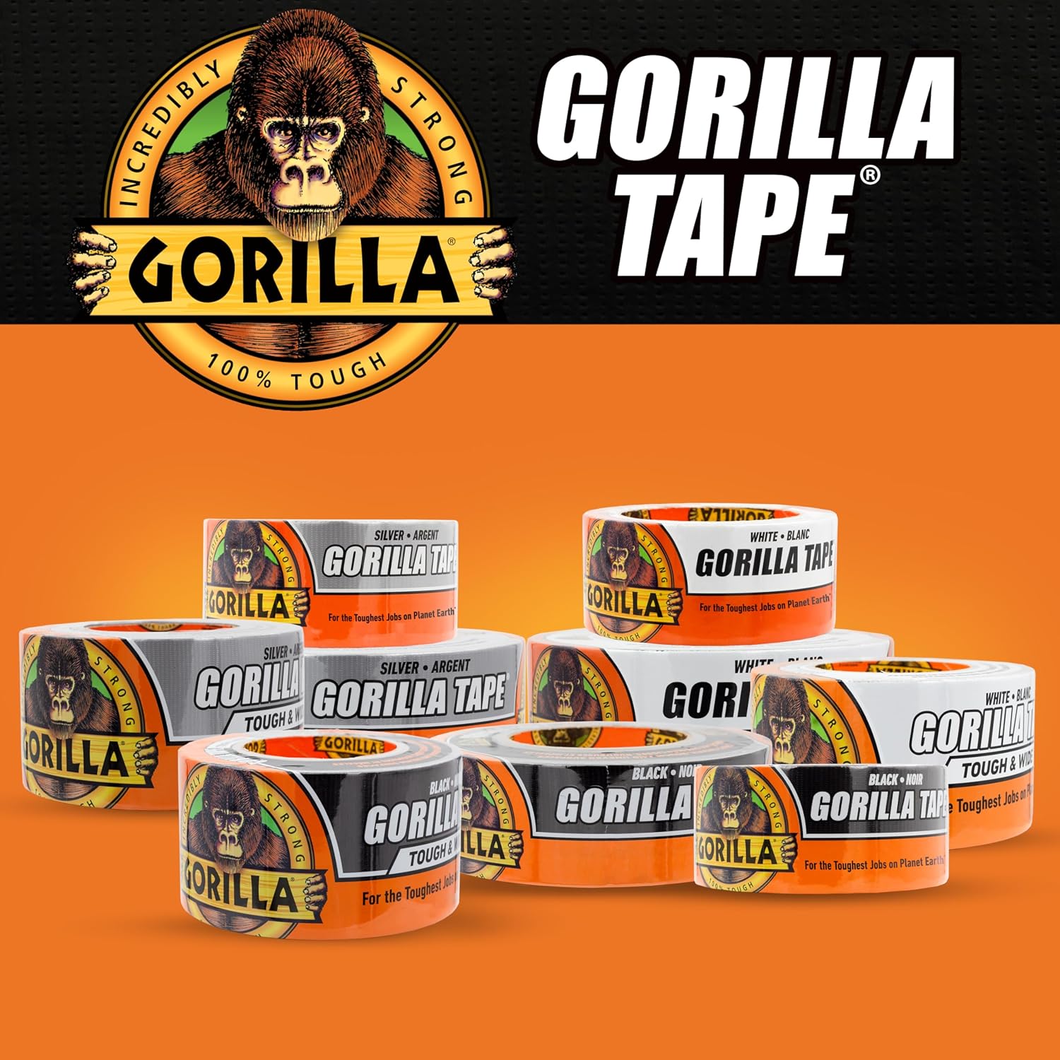 Gorilla Tough Wide Duct Tape Pack of 1