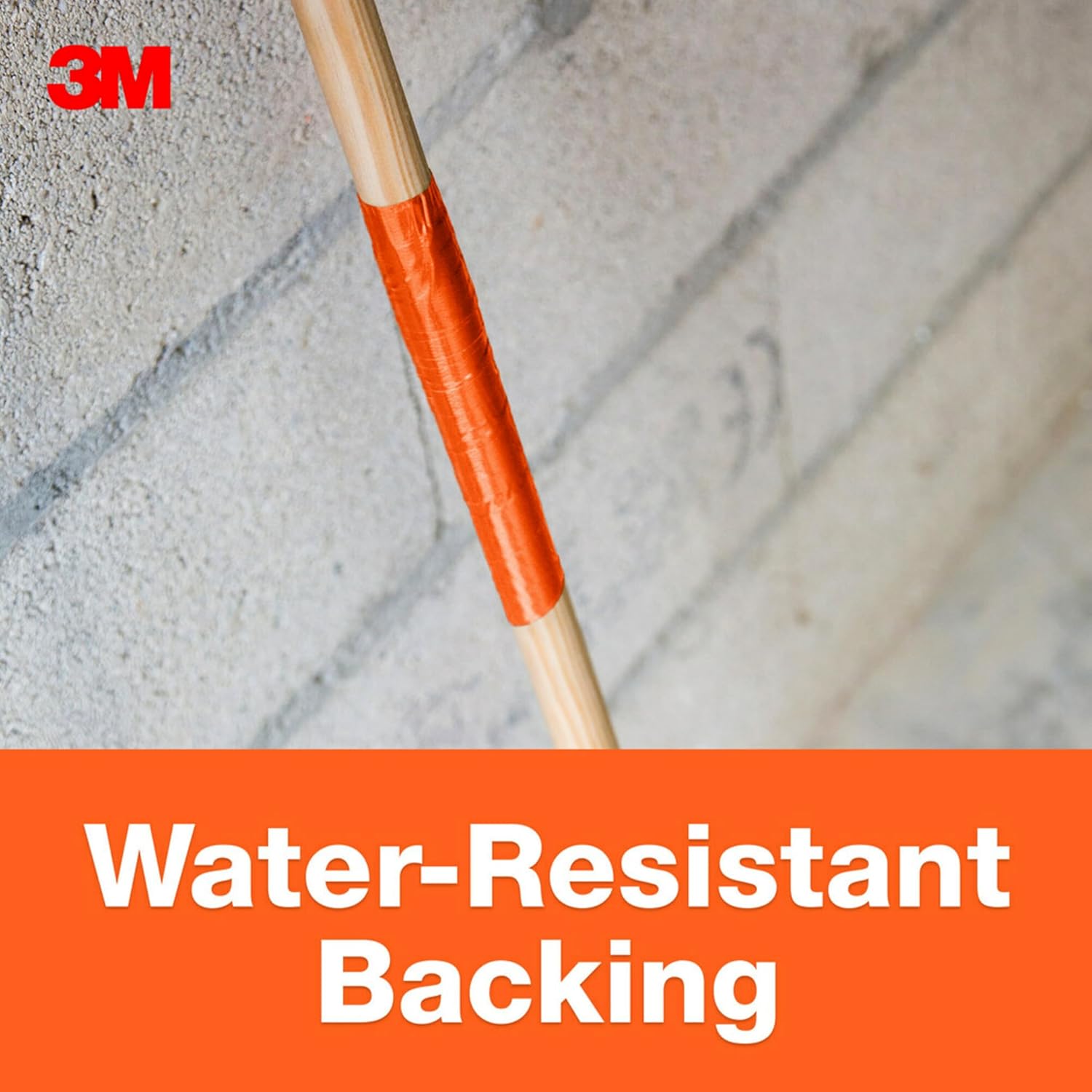 3M Multi-Use Orange Duct Tape 188x20Yards Strong Adhesive Water-Resistant