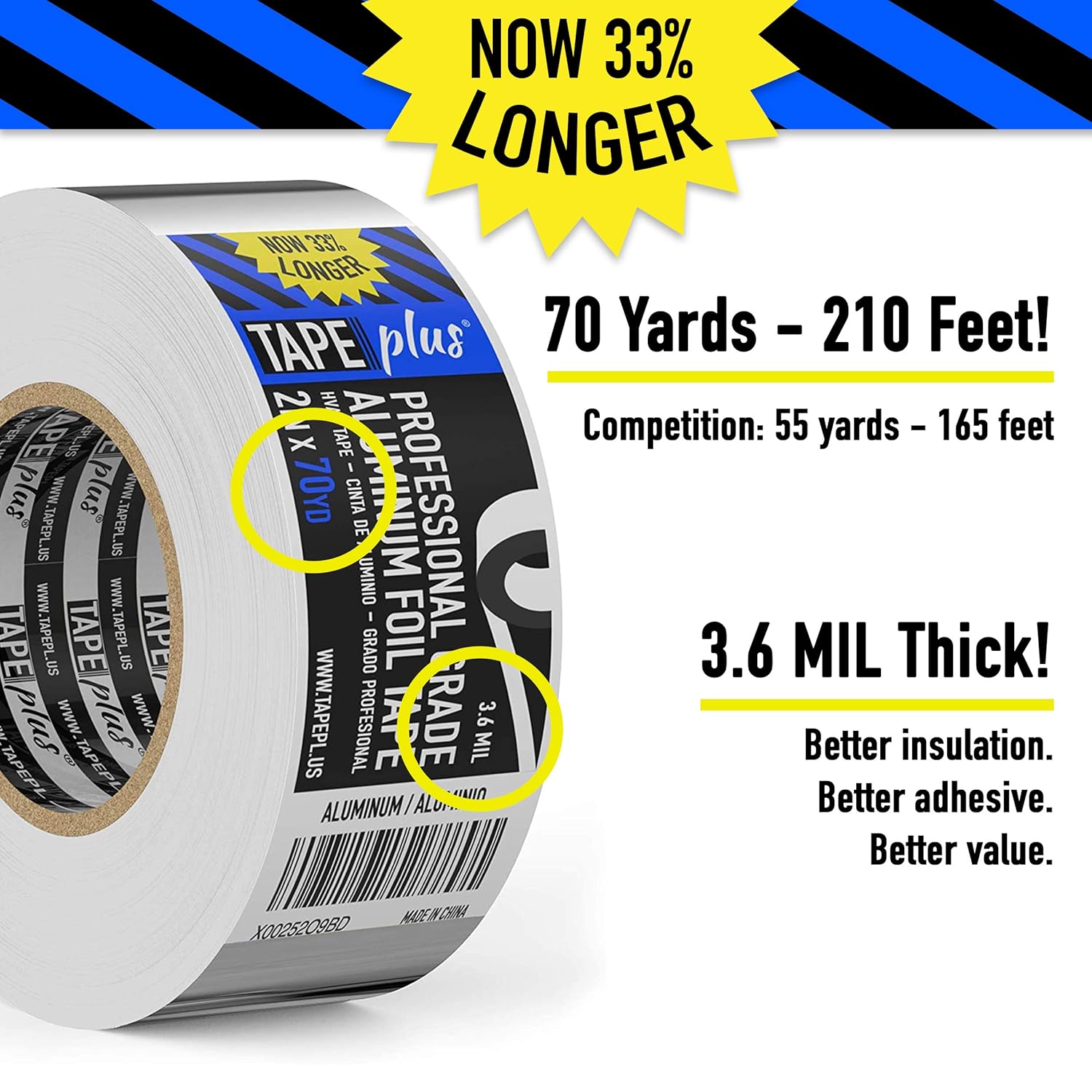 Professional Grade Aluminum Foil Tape