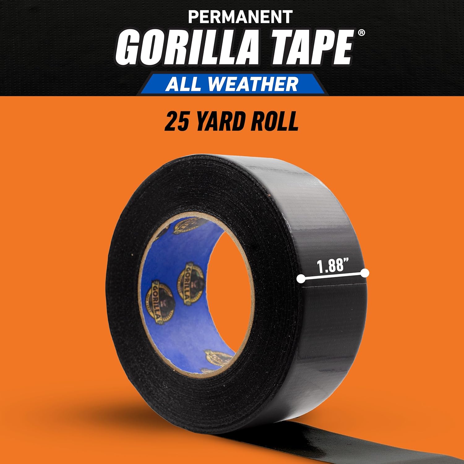 Gorilla All Weather Outdoor Waterproof Duct Tape Pack of 2
