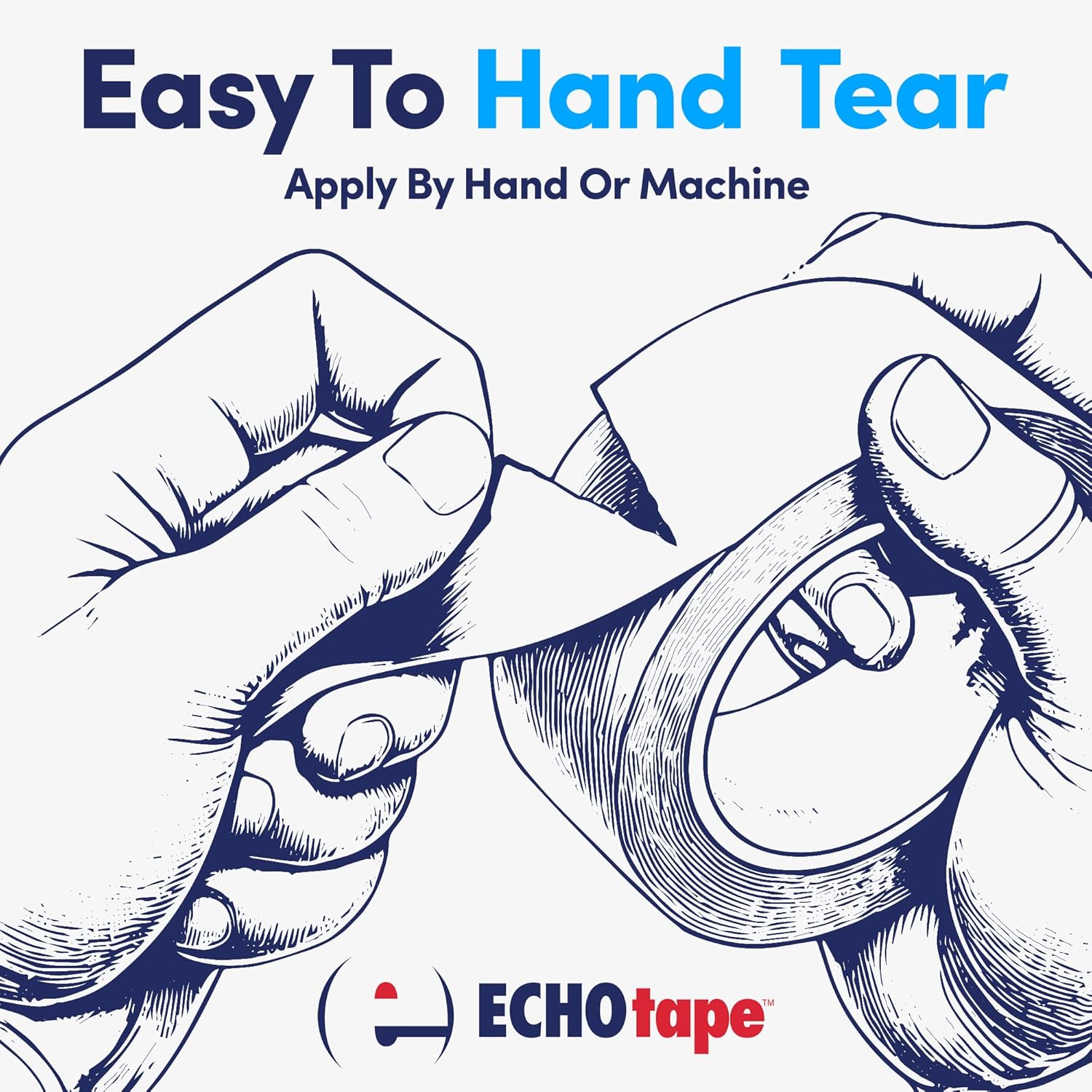 ECHOtape DC-M194A Double-Sided polyester tape Cold Weather Performance