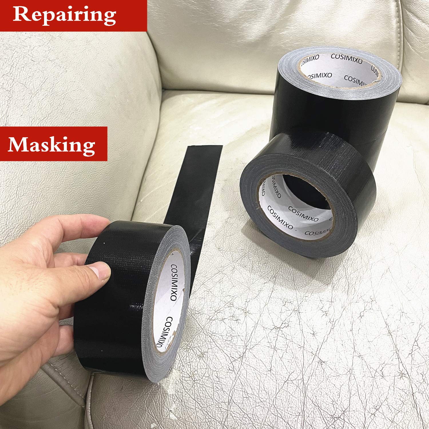 Durable 5-Pack Duct Tape Roll