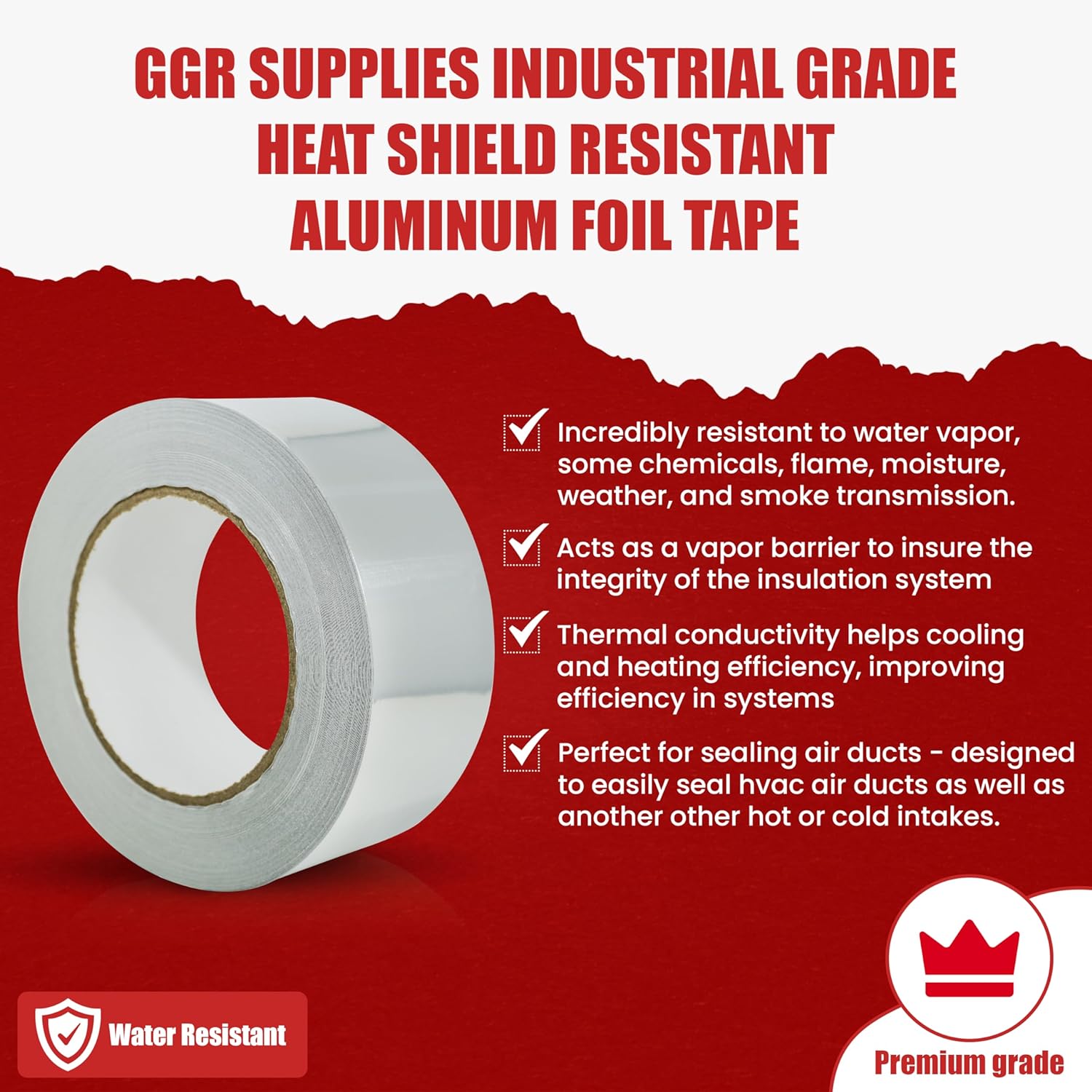 Professional Heat Shield Aluminum Foil Tape