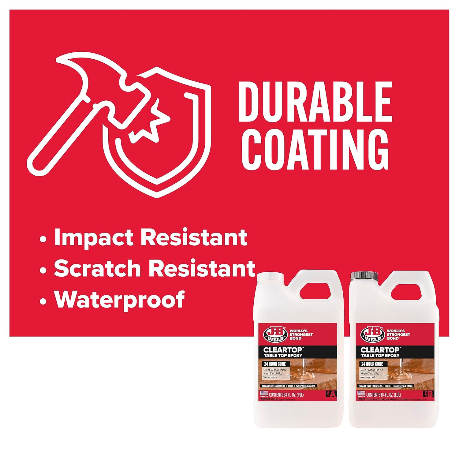 J-B Weld Tabletop Epoxy Resin 1 Gallon