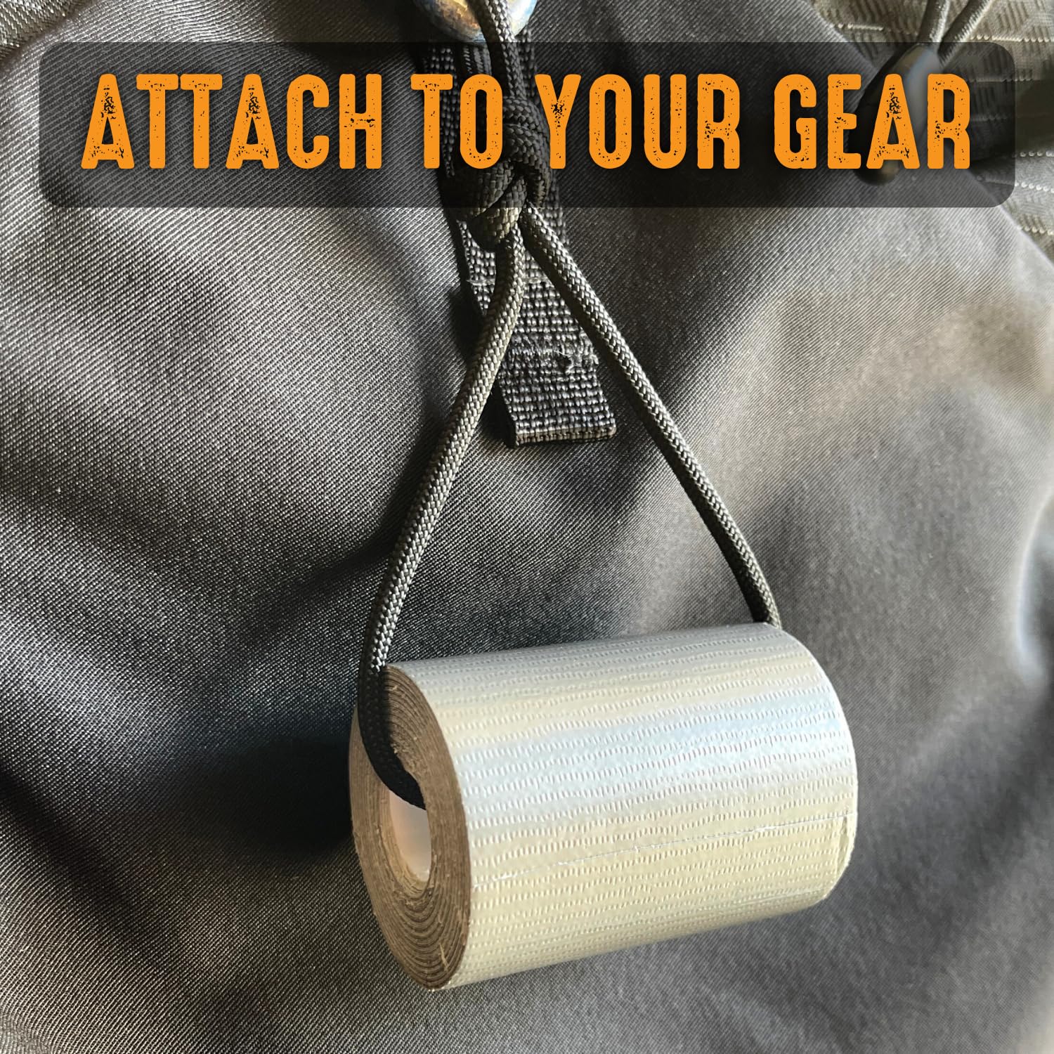Compact Duct Tape 2x16ft Silver