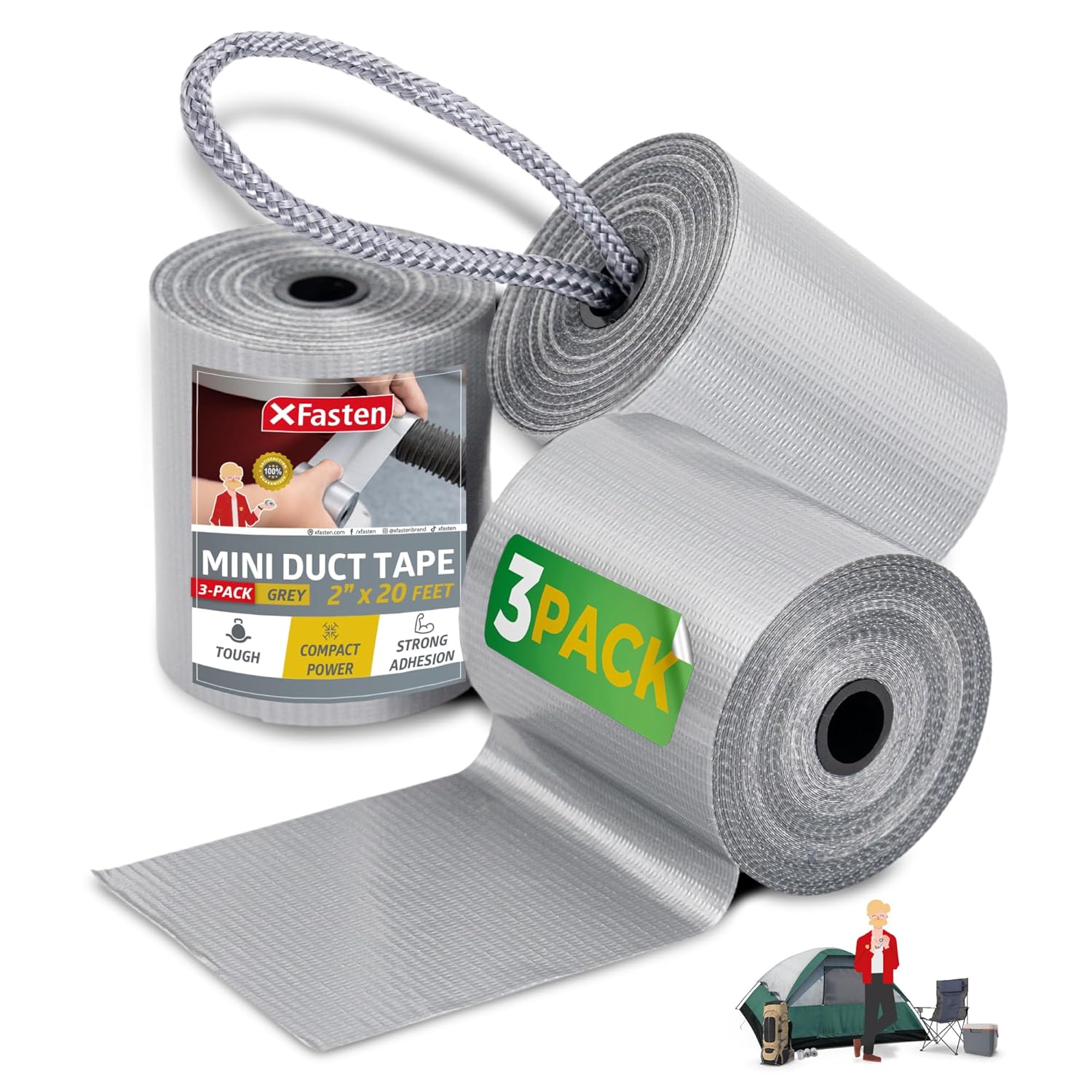 Duct Tape Strong Easy to Use - Outdoor EDC - Camping Emergency Repair