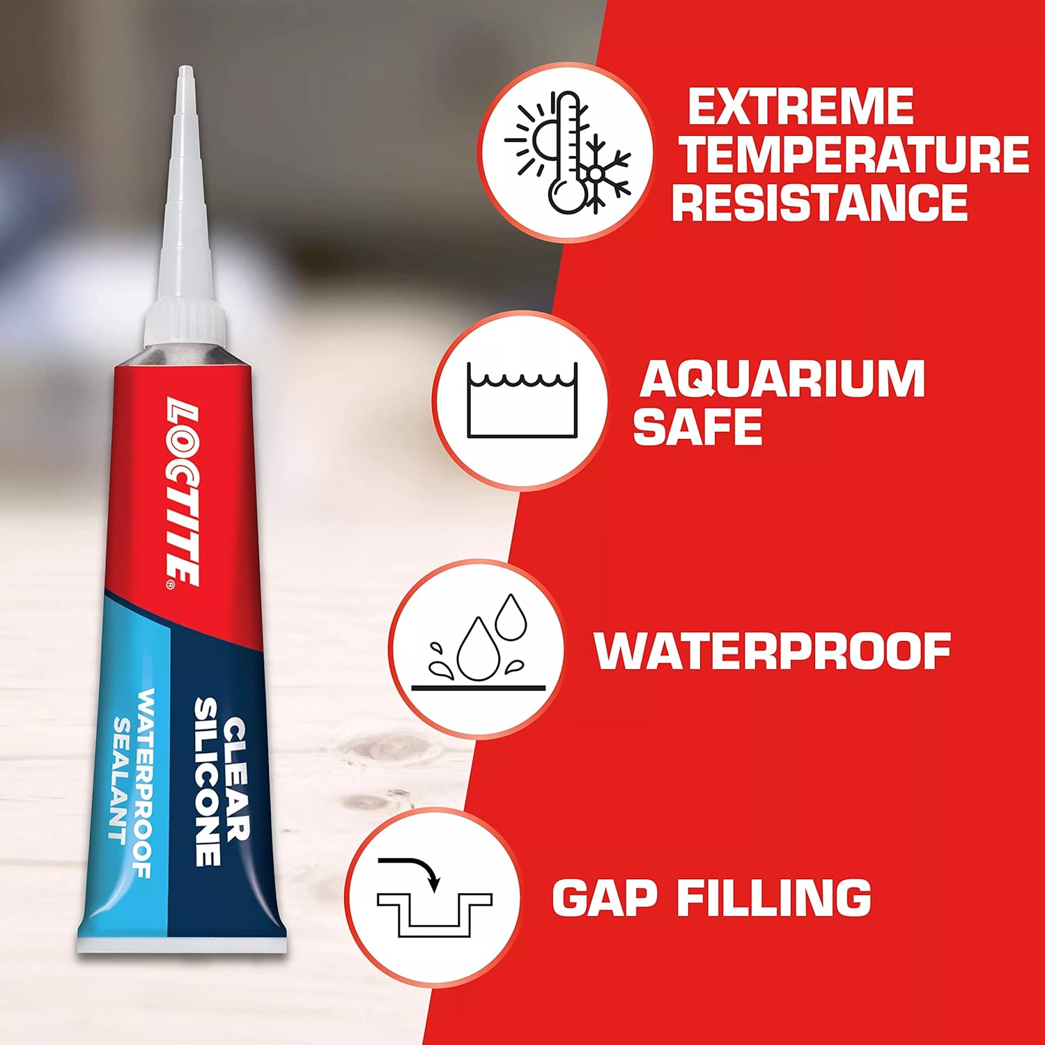 Loctite Clear Silicone sealant