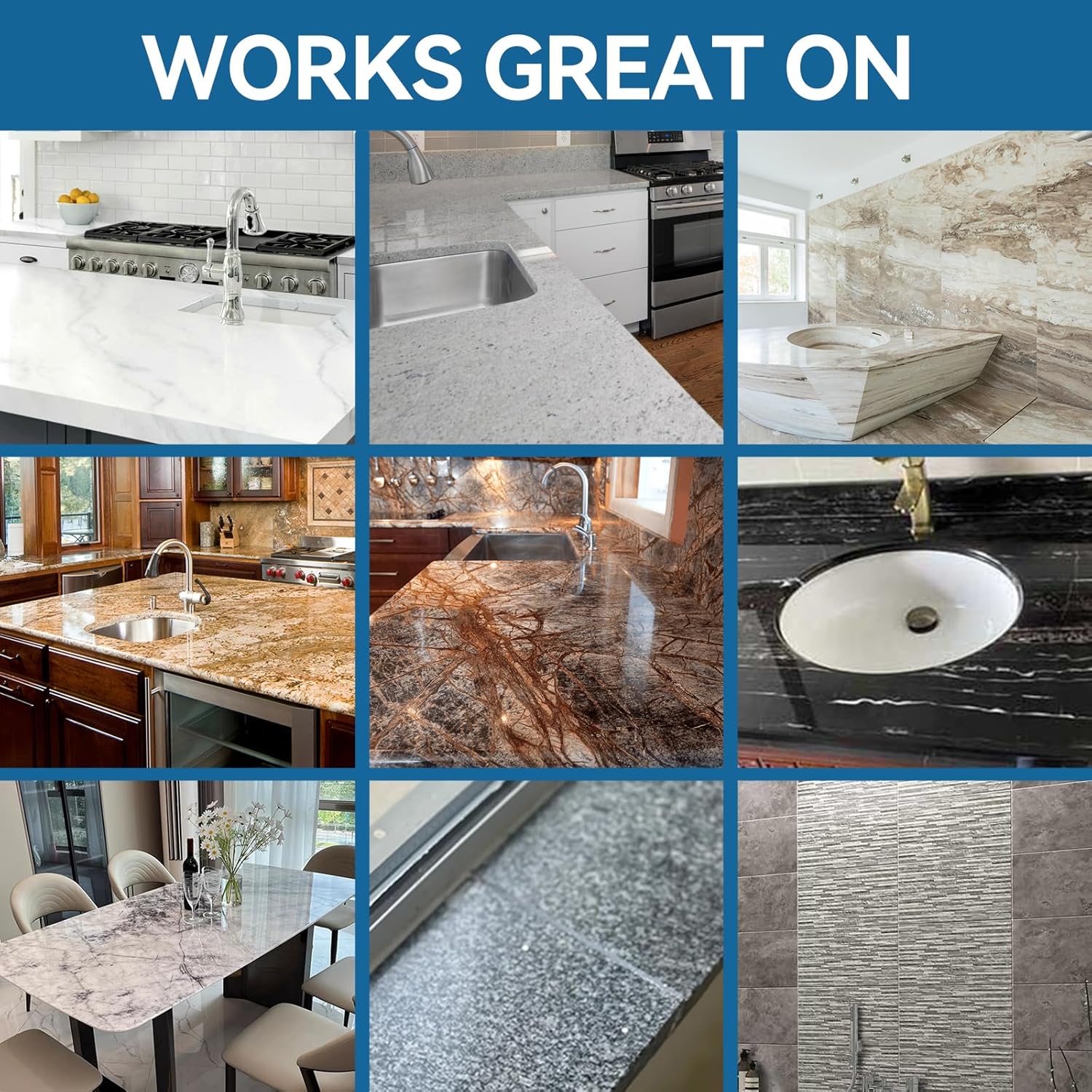 Quick Tile Repair Kit with Epoxy Resin
