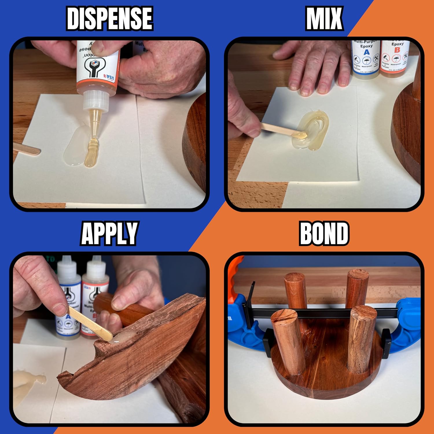 Brampton Multi-Purpose Epoxy Glue Kit 4 oz