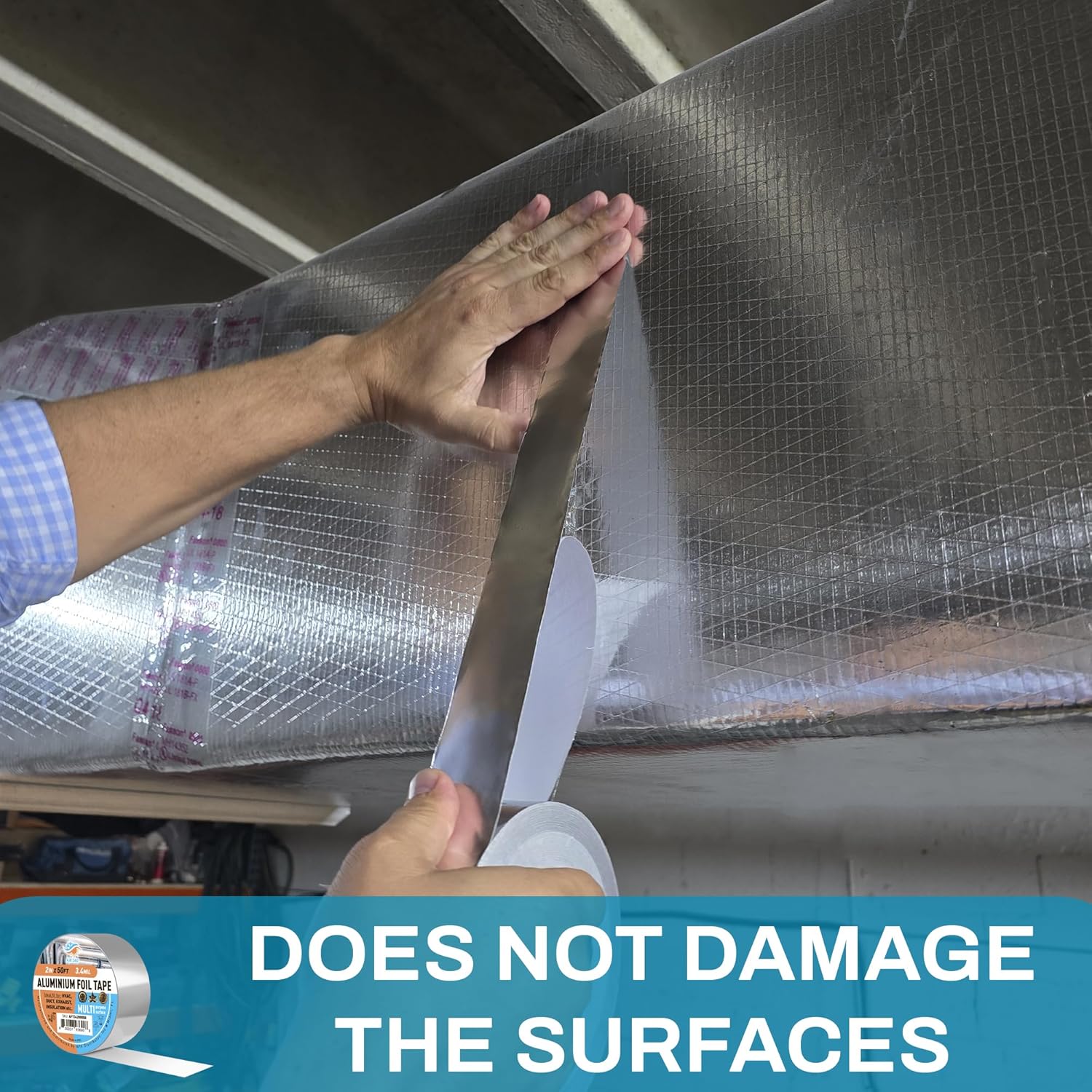 Air 360 Aluminum Duct Tape for Heat Weather