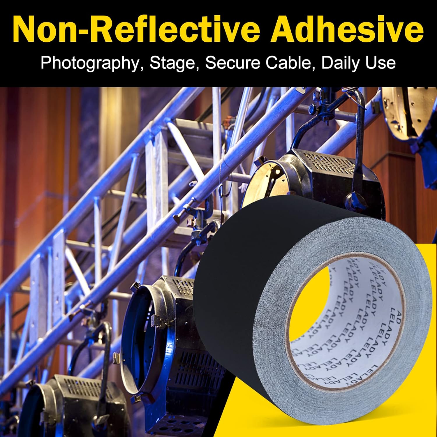 Gaffer Tape 3 Black Matte