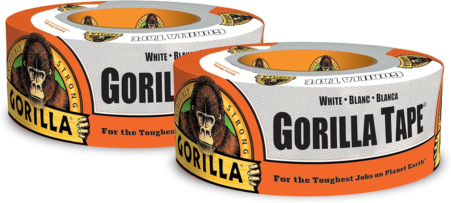 Gorilla White Duct Tape 10 yd