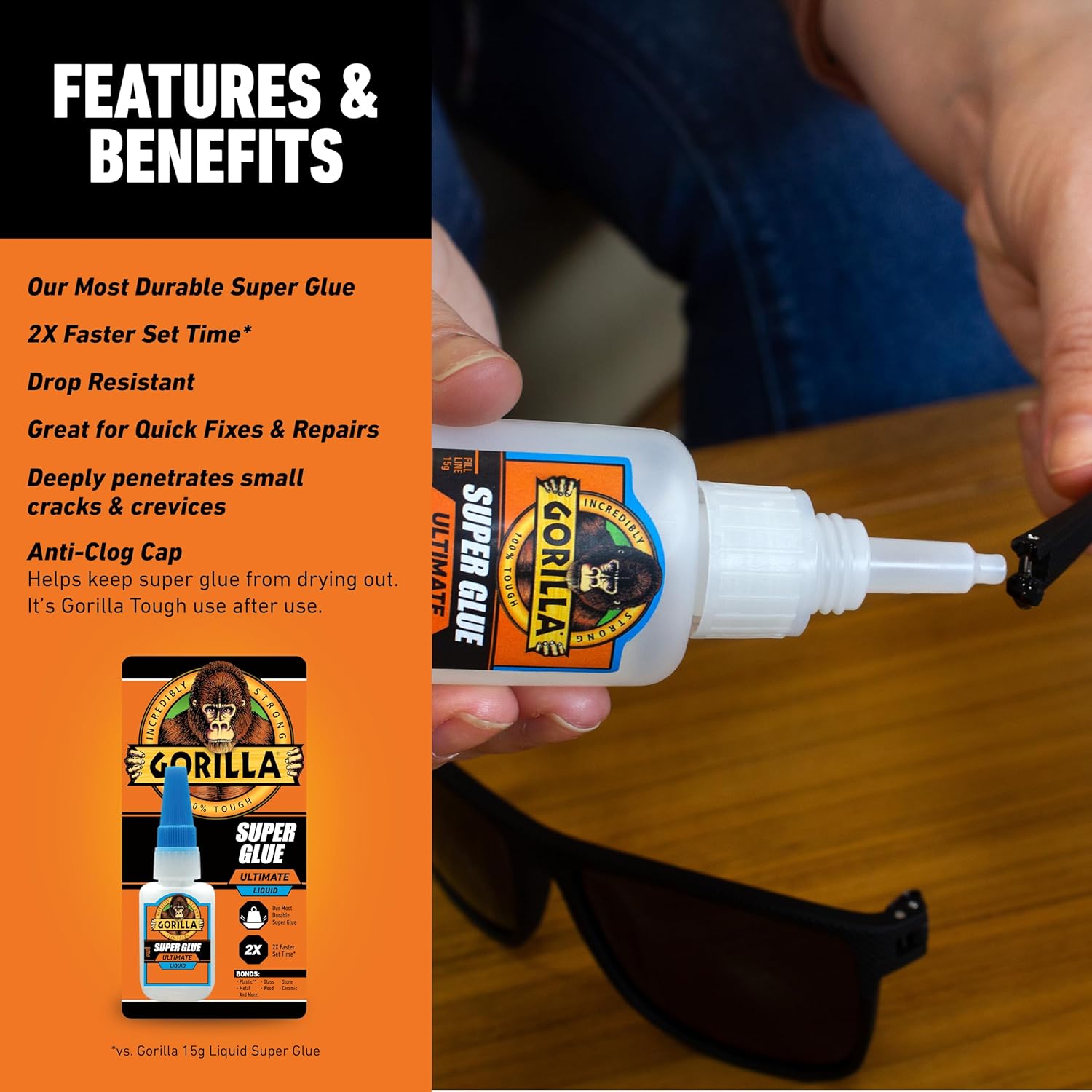 Gorilla Super Glue Ultimate