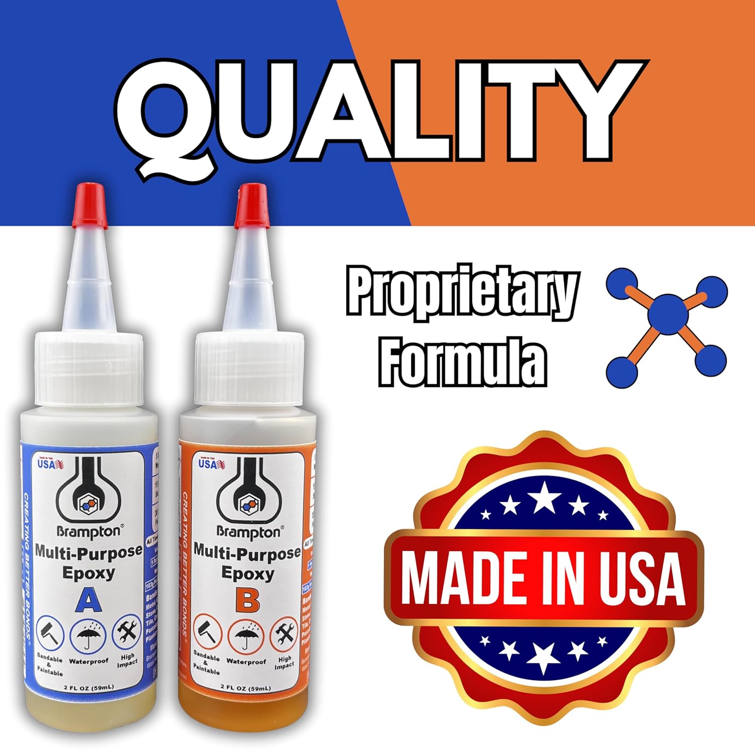 Brampton Multi-Purpose Epoxy Glue Kit 4 oz
