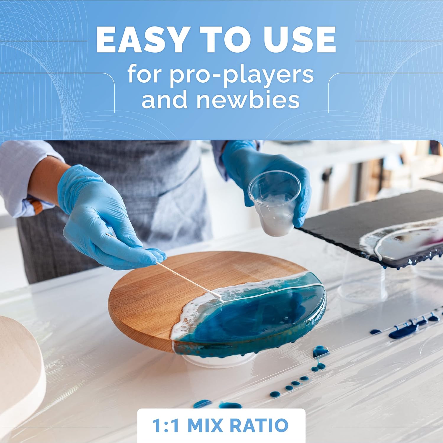 Craft Resin 1 Gallon Epoxy Resin Kit