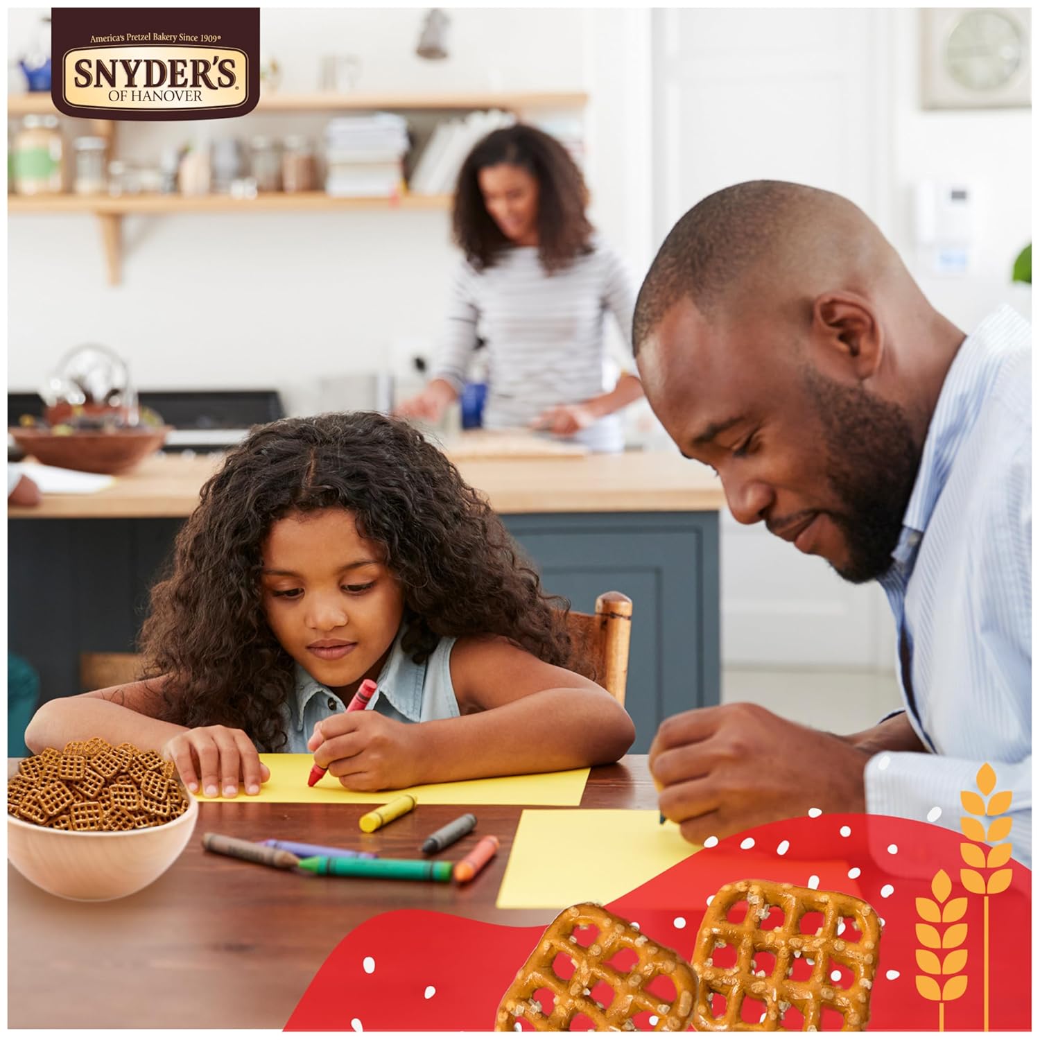 Snyders of Hanover Pretzel Snaps - Family Size