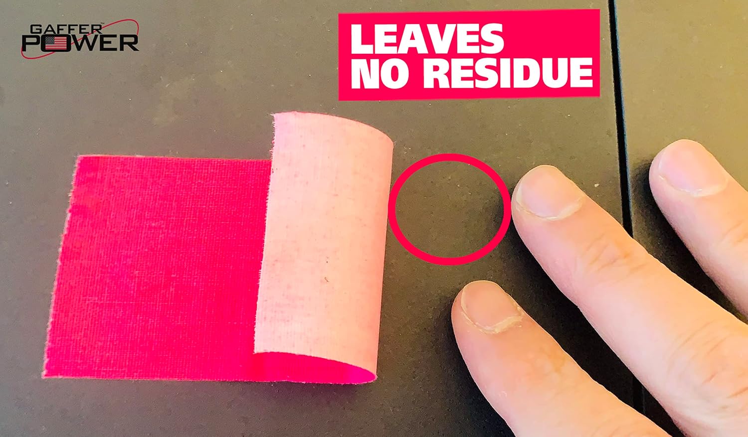 Gaffer Power Fluorescent Pink Gaffer Tape Durable Professional