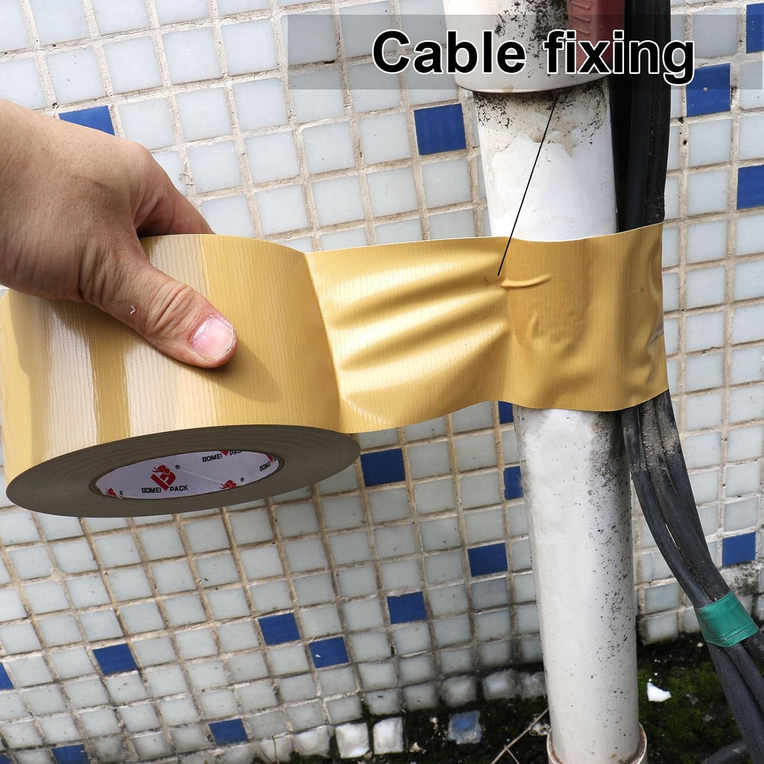 Durable 3-Inch Duct Tape for Outdoor Use Waterproof Heavy Duty
