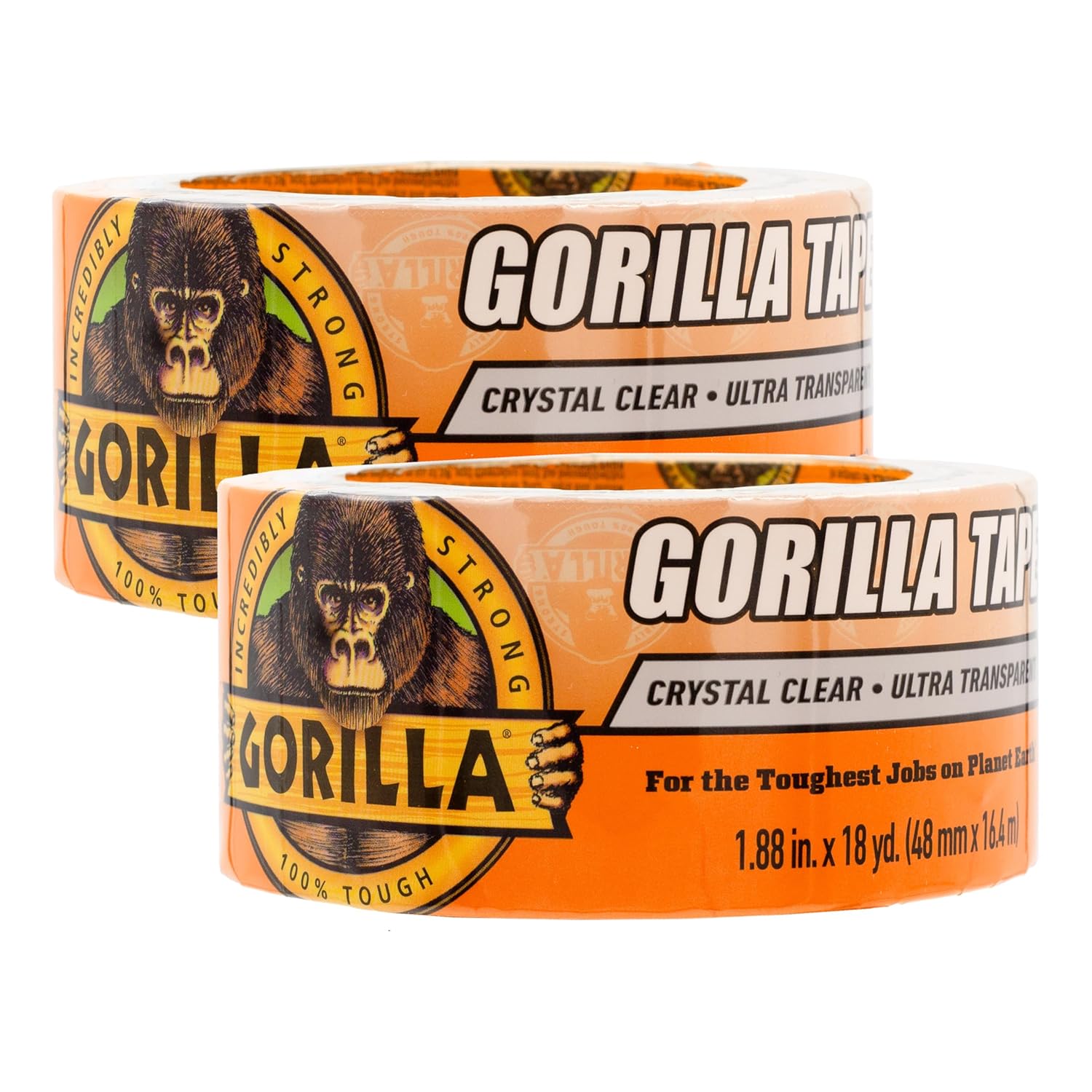 Gorilla Crystal Clear Duct Tape
