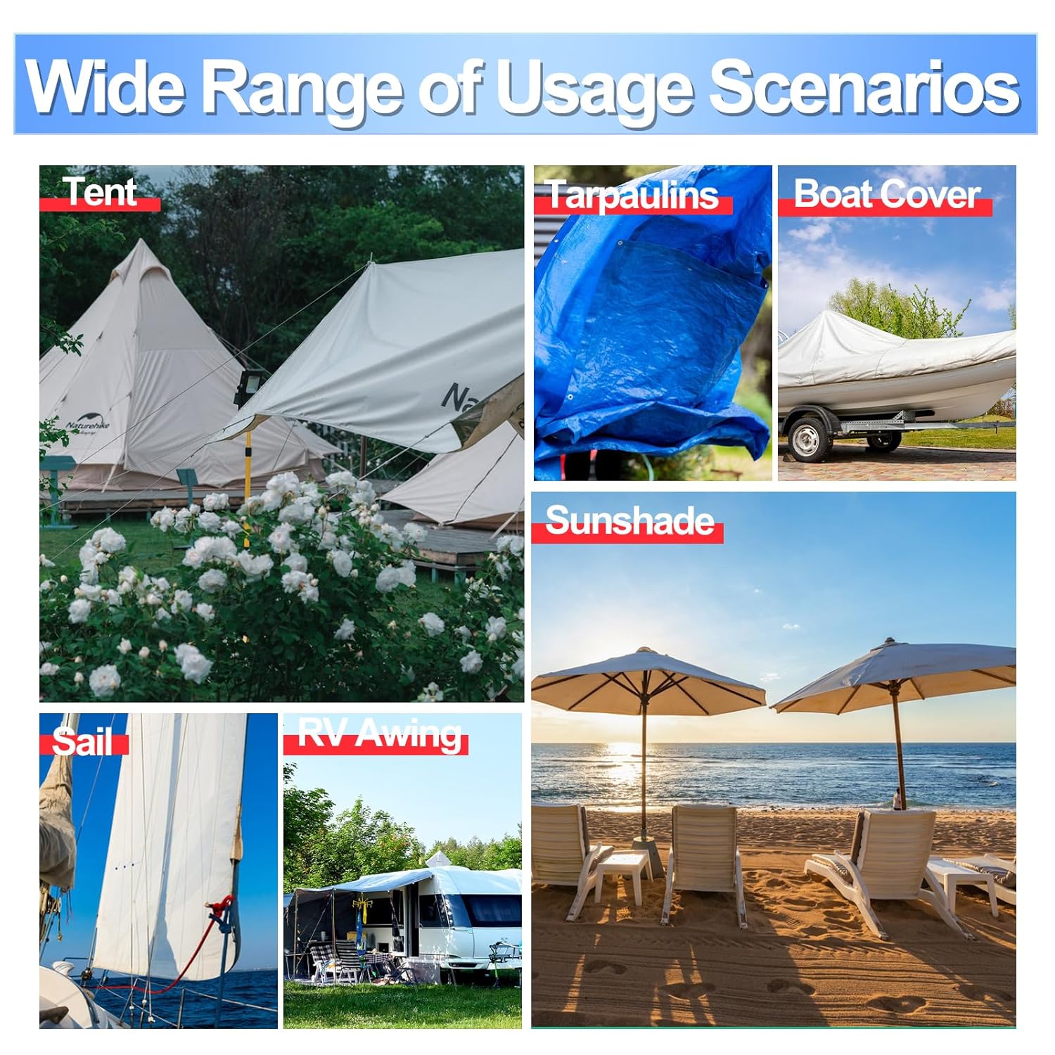 45-inch repaired tape for RV awnings