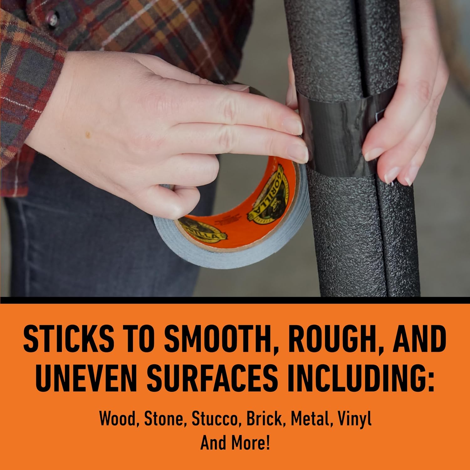 Gorilla Tape - Triple-Layer Duct Tape for Outdoor Use