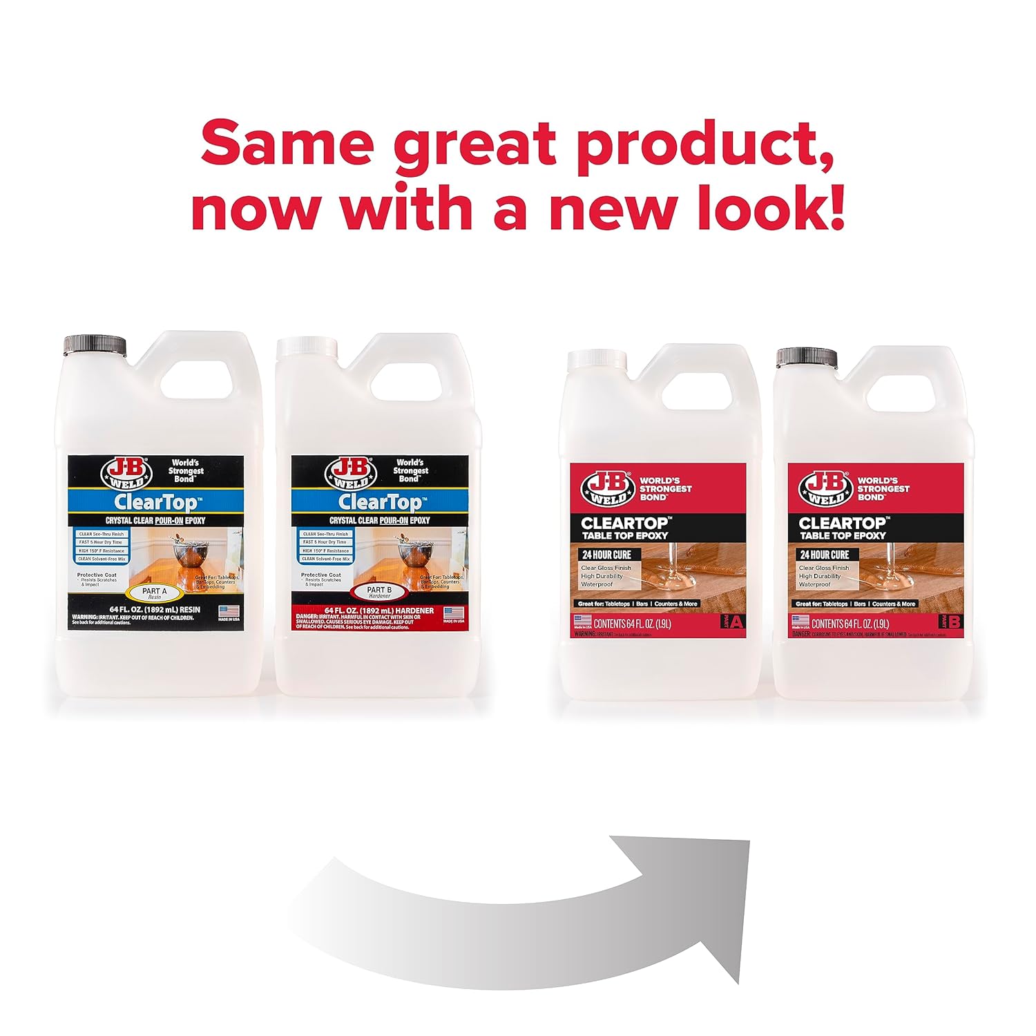 J-B Weld Tabletop Epoxy Resin 1 Gallon