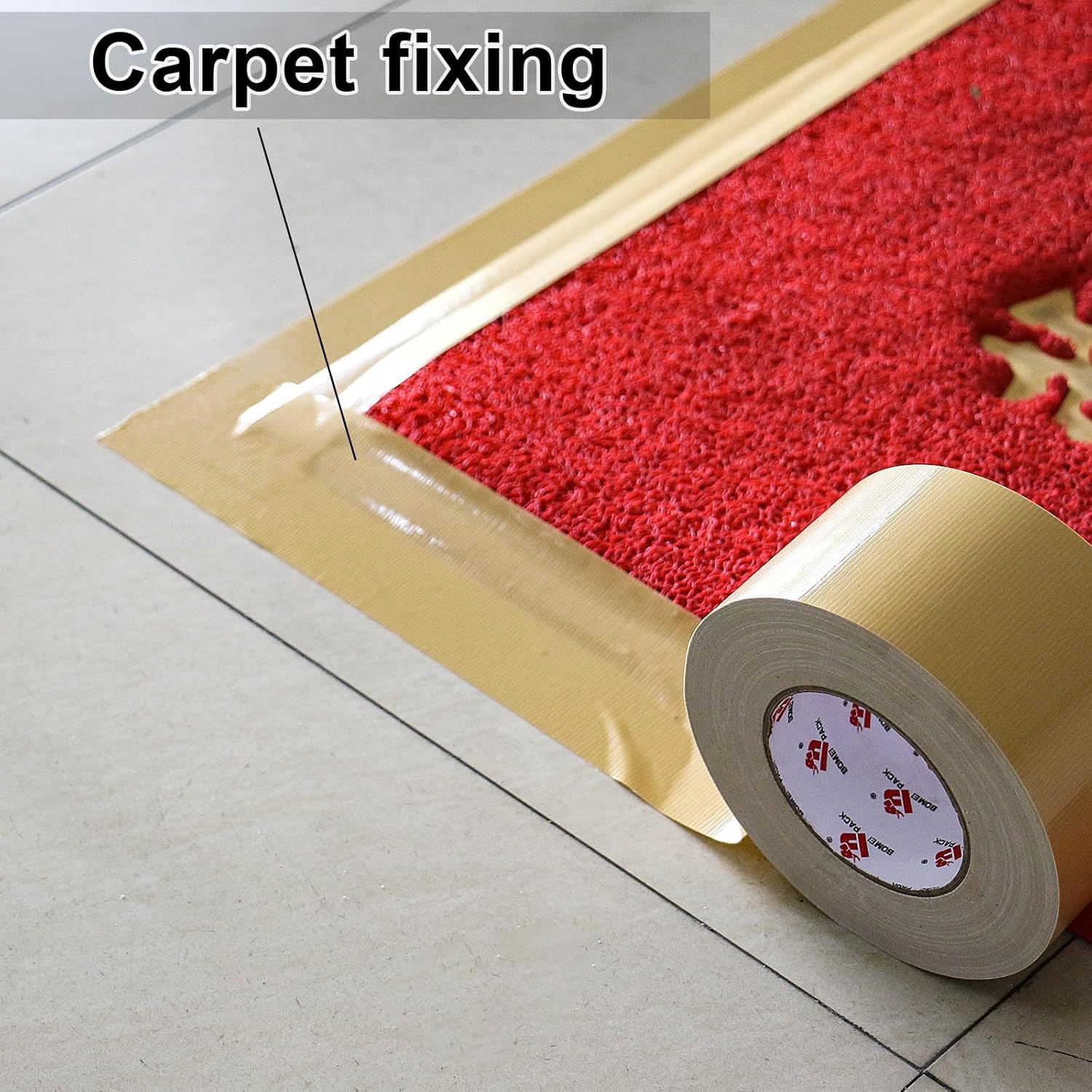 Durable 3-Inch Duct Tape for Outdoor Use Waterproof Heavy Duty