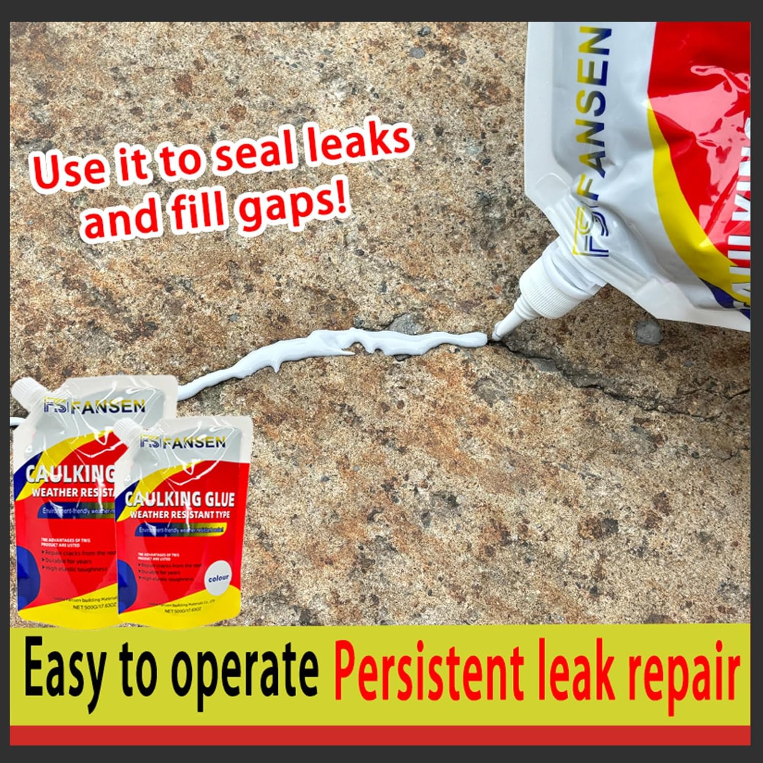 Quick-Drying Concrete Crack Repair Sealant