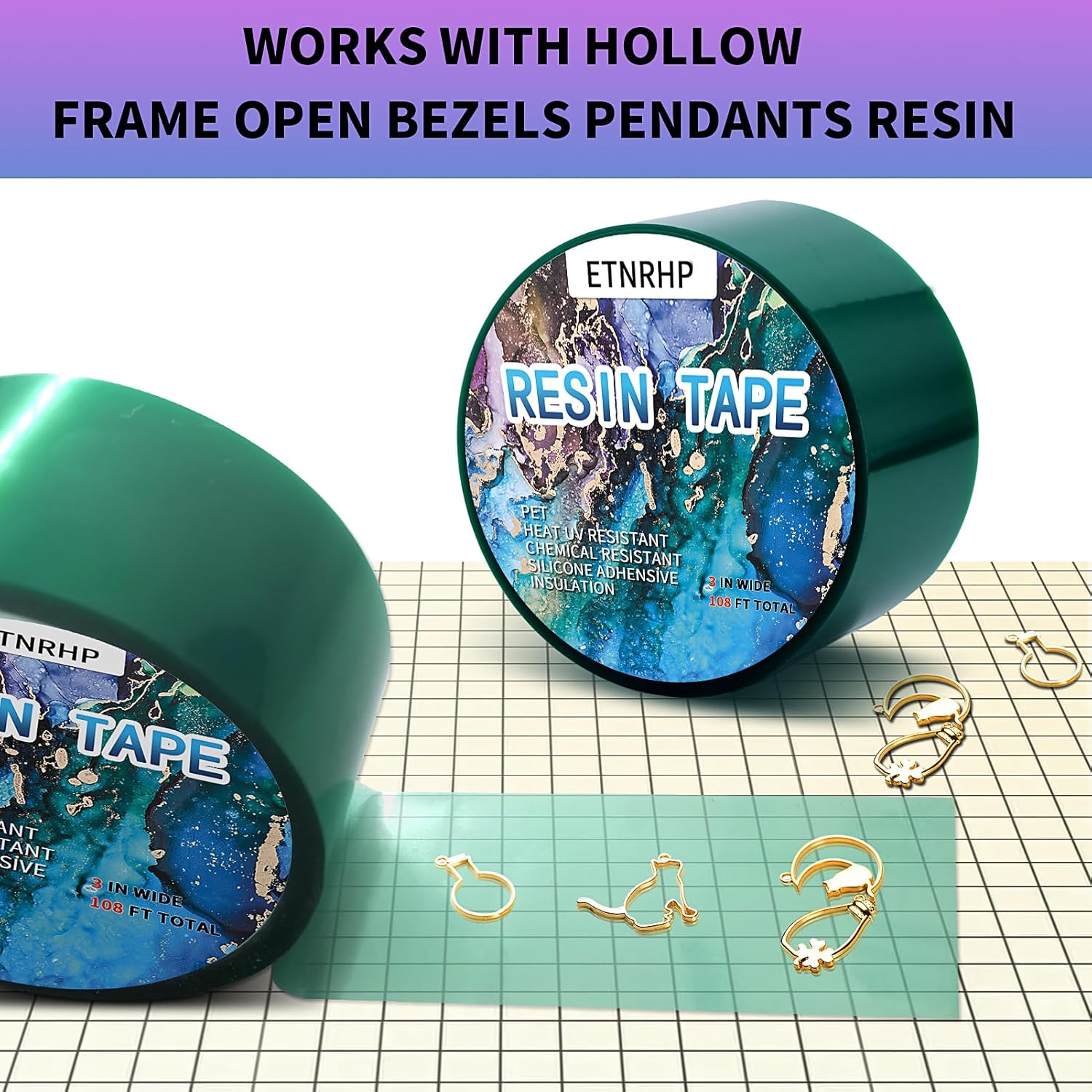 High-Temperature Epoxy Resin Tape with UV Resistance