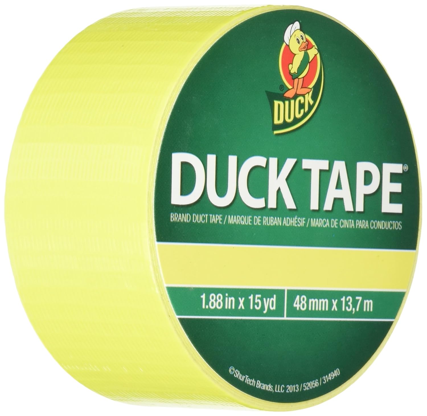 Duck Duct Tape Neon Yellow