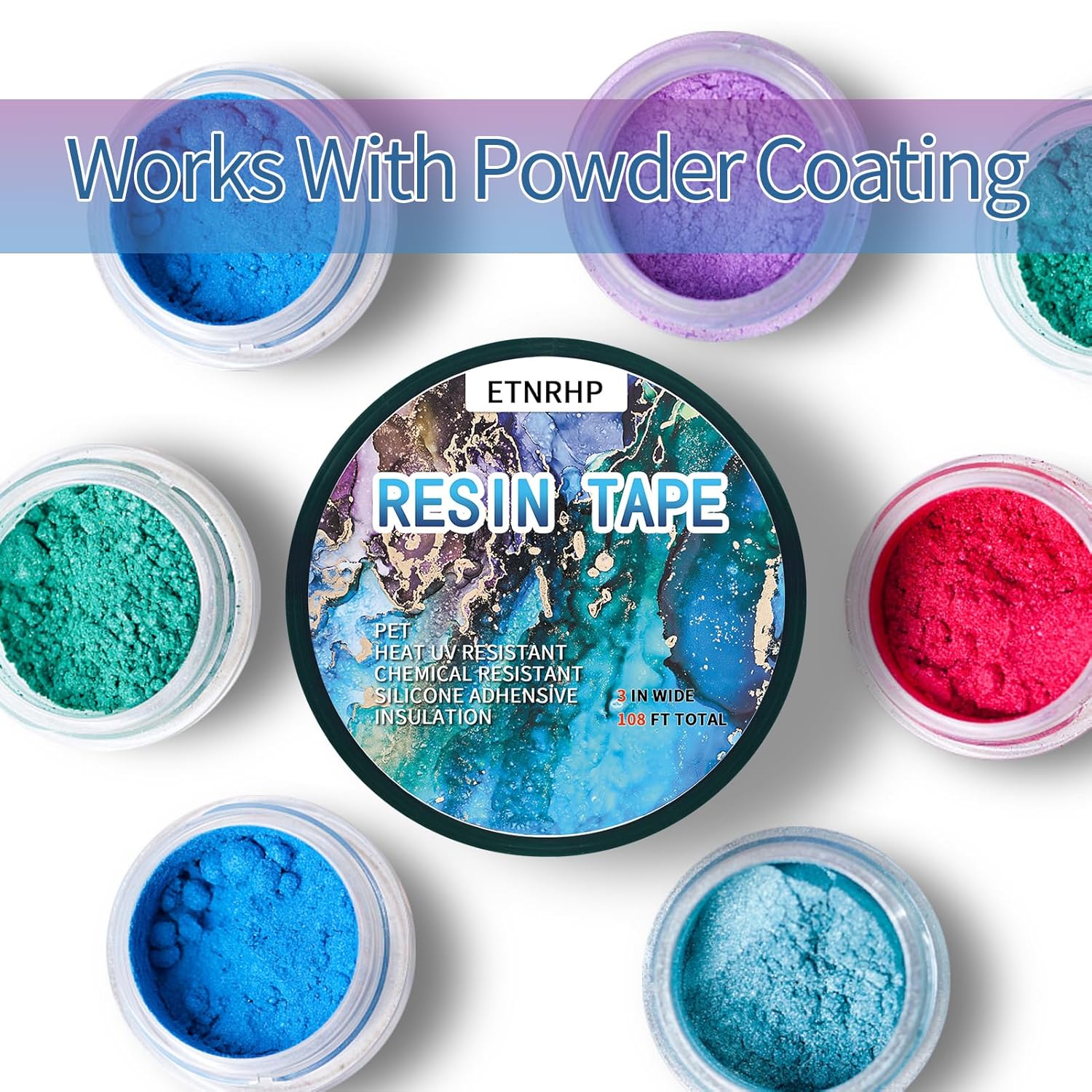 High-Temperature Epoxy Resin Tape with UV Resistance