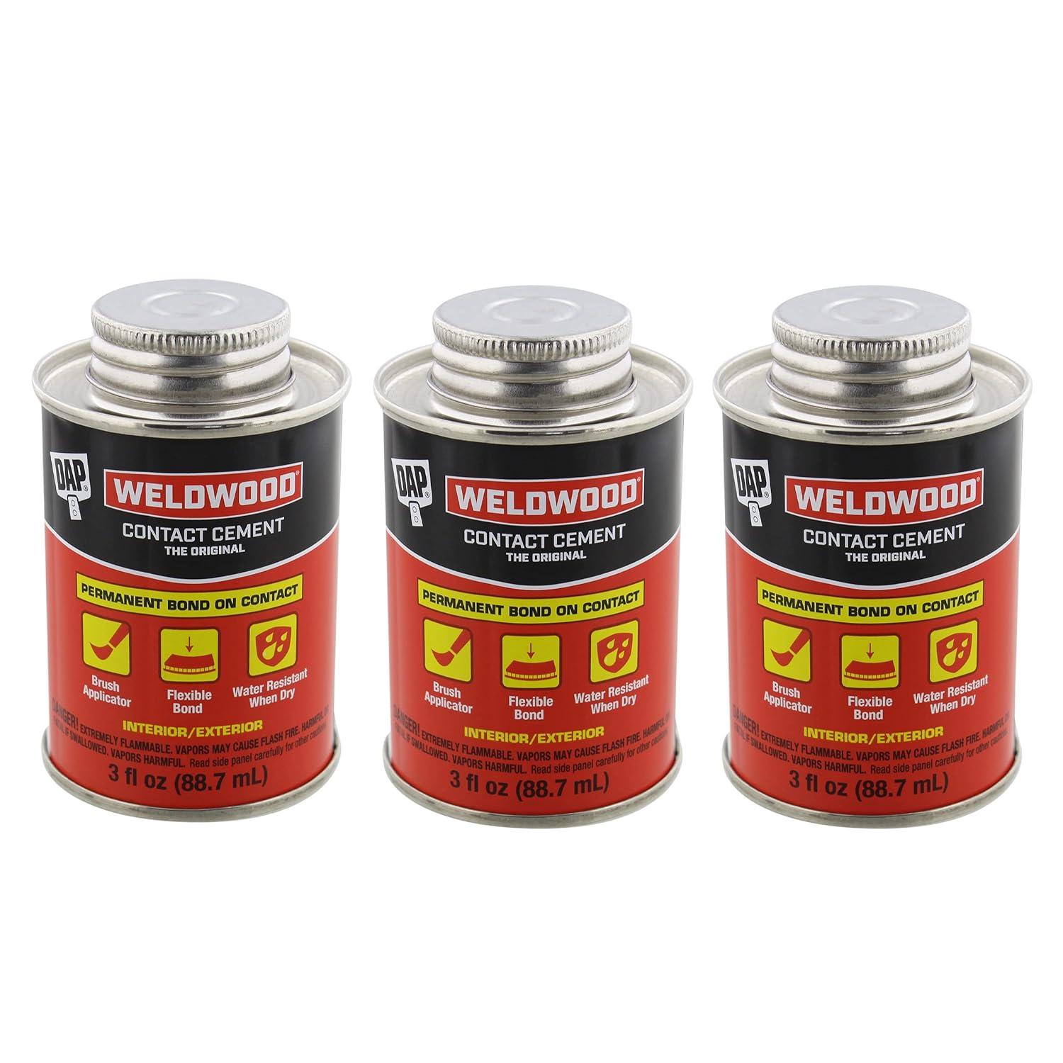 AONELAS DAP 00107 Contact Cement 3 oz 3 Pack