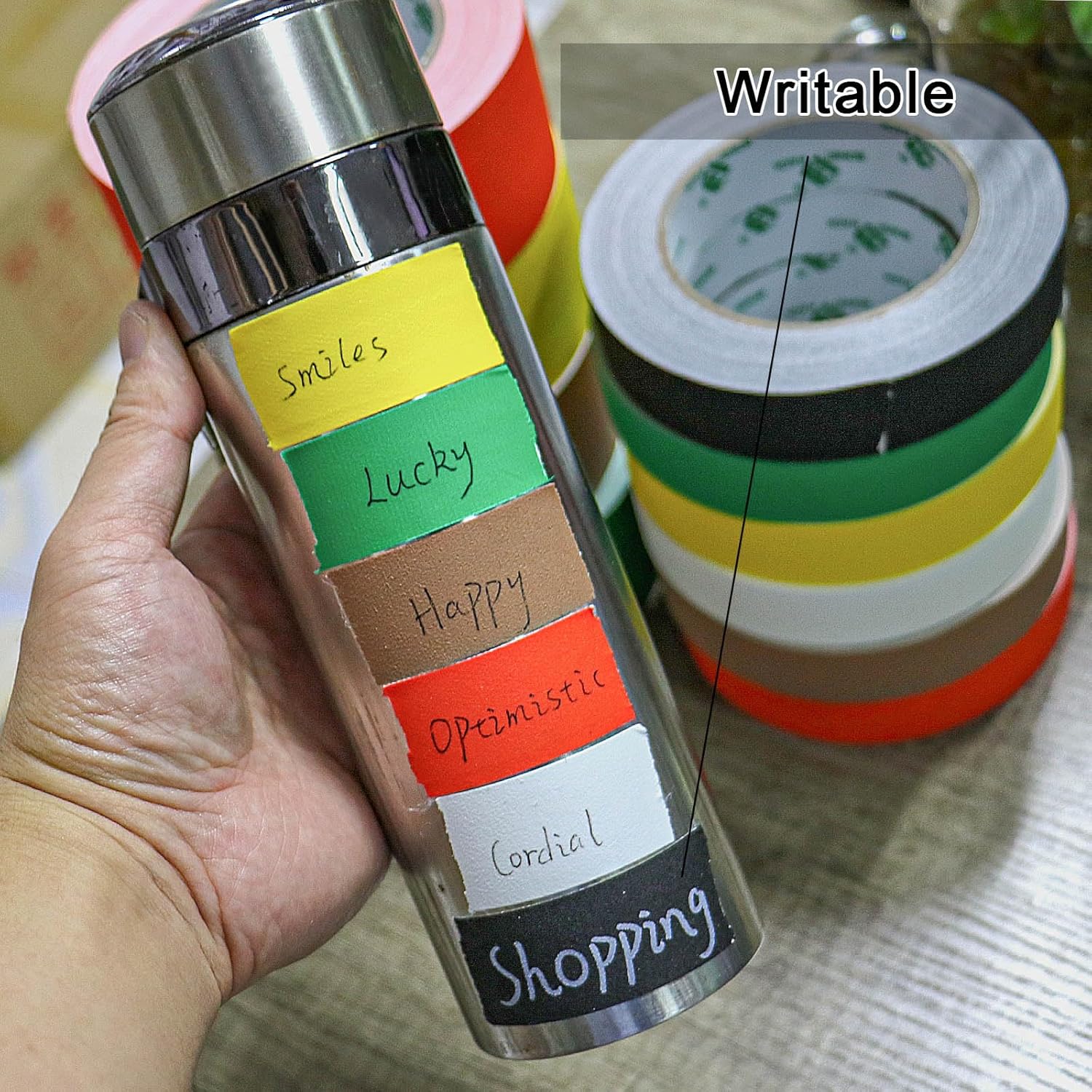 10-Inch Adhesive Gaffer Tape for Labels and More