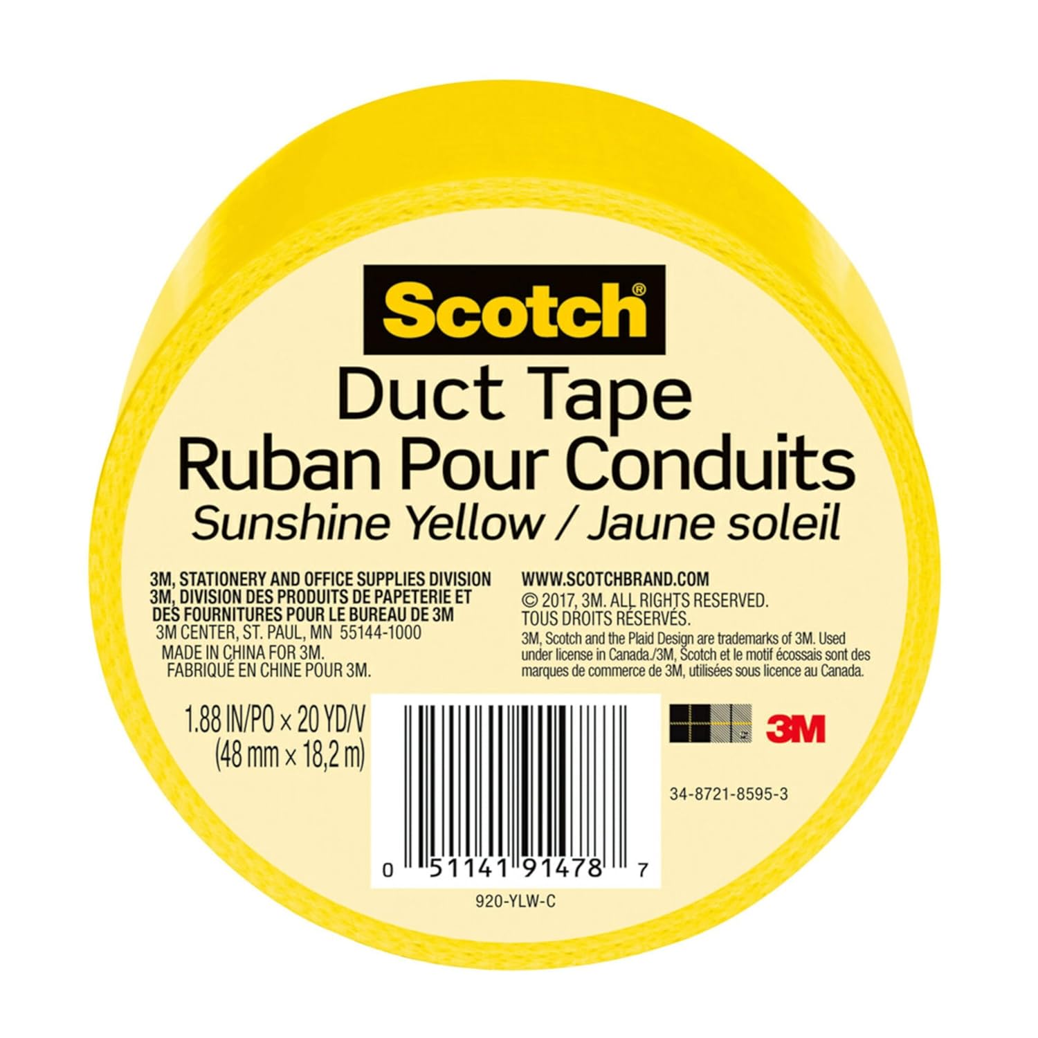 Scotch Duct Tape Smooth Durable
