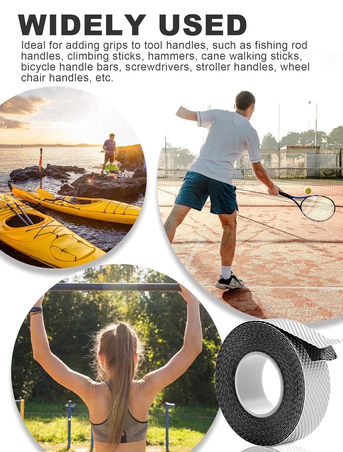 EVOULTES Self-Fusing Silicone Grip Tape