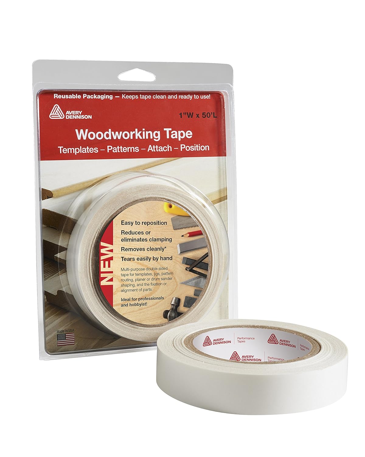 Double-Sided Duct Tape Essential for Woodworking