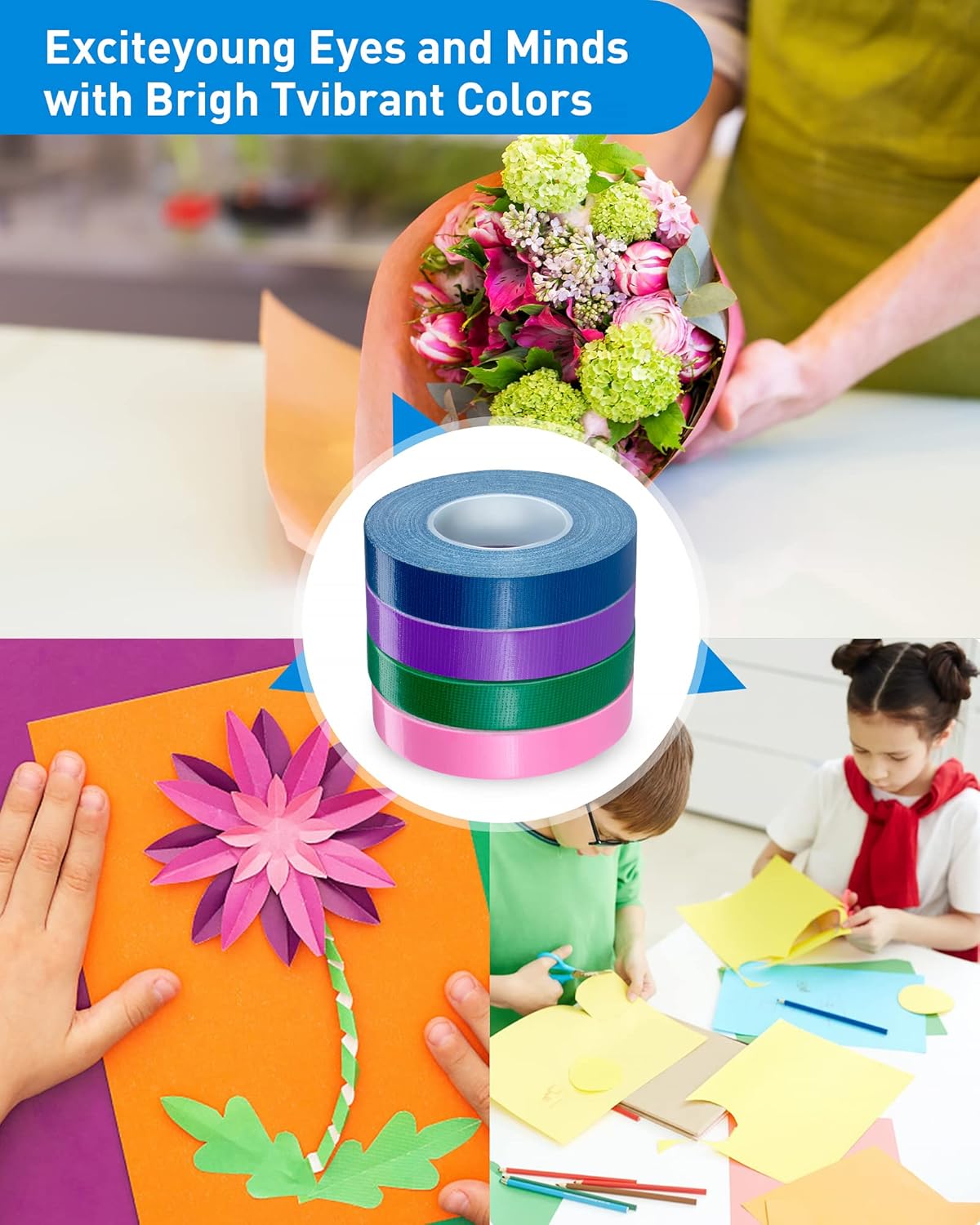 Vibrant Duct Tape for Creative Projects