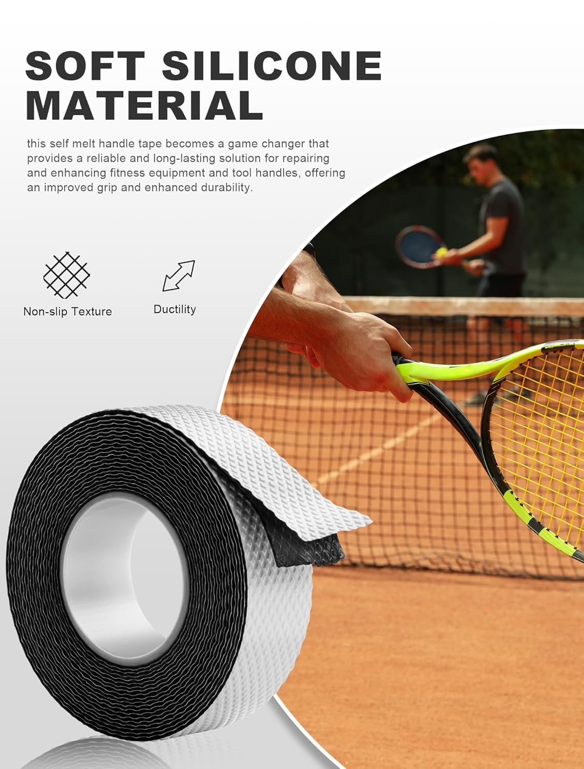 EVOULTES Self-Fusing Silicone Grip Tape