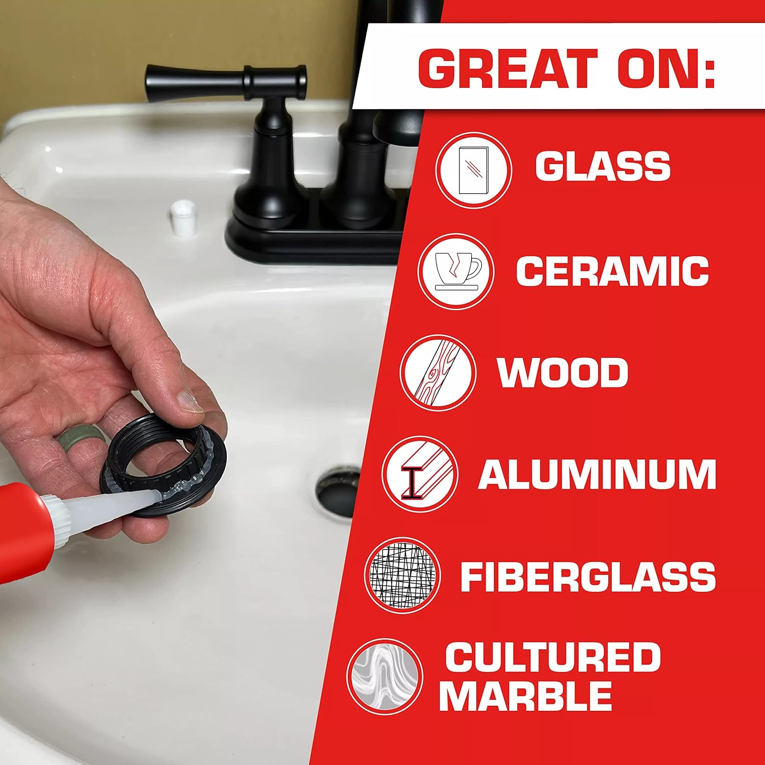 Loctite Clear Silicone sealant
