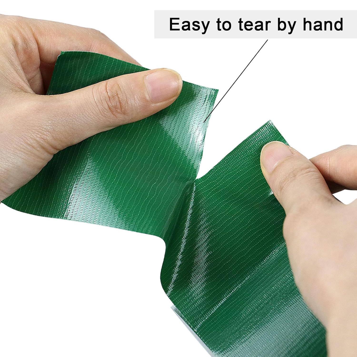 3-Inch Green Duct Tape Waterproof Durable