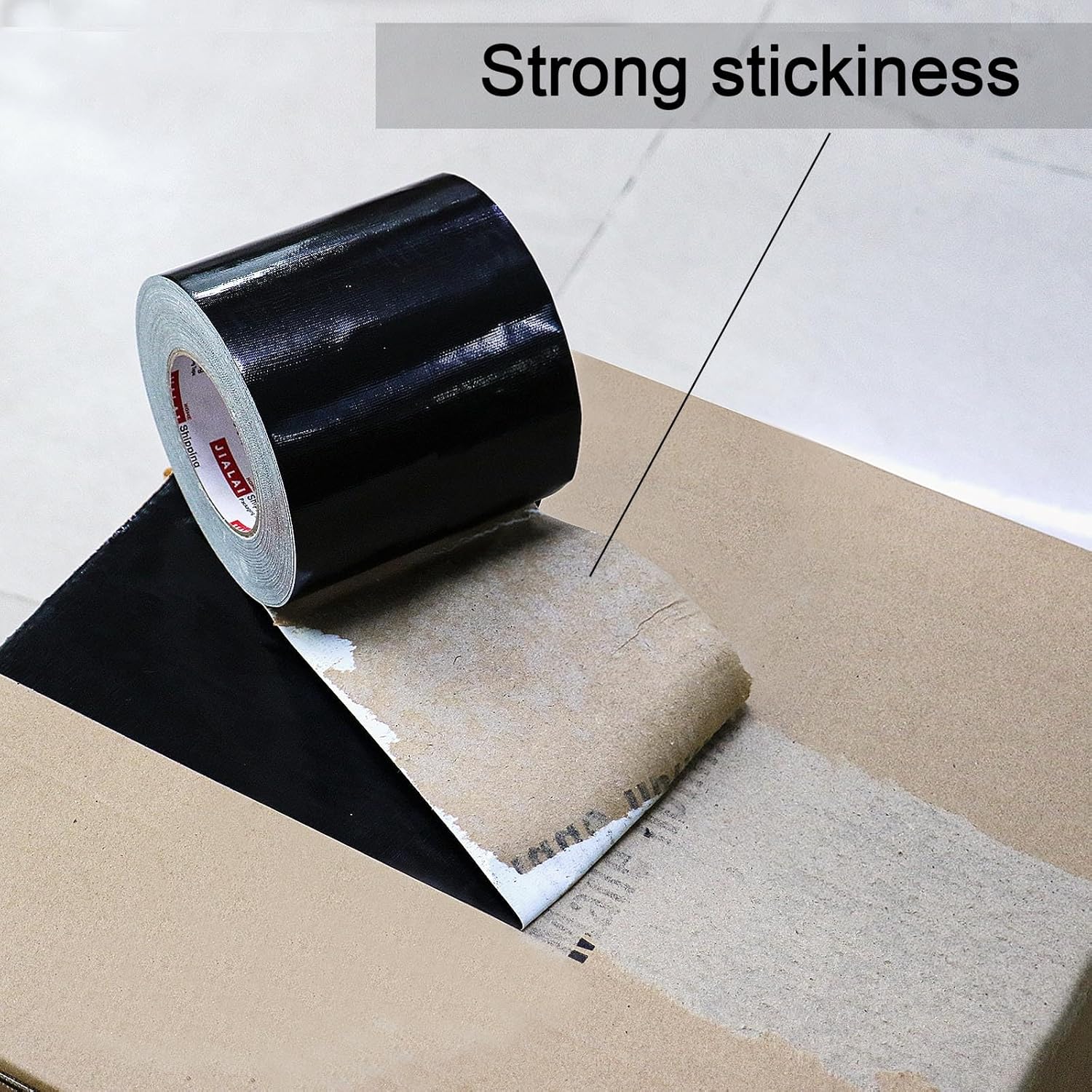 JIALAI HOME Heavy-Duty Black Duct Tape for Home Crafts