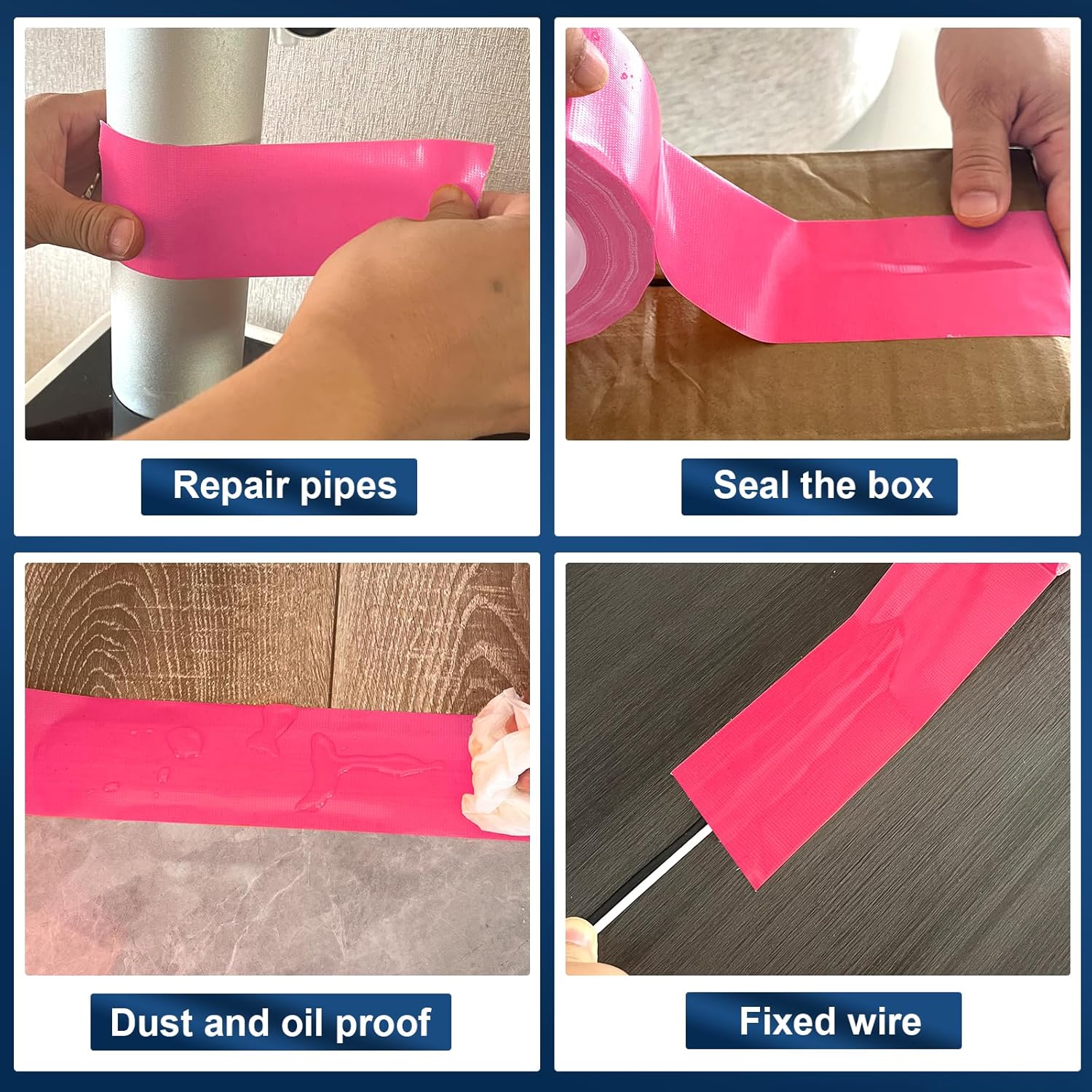 Strong Duct Tape for IndoorOutdoor Repairs