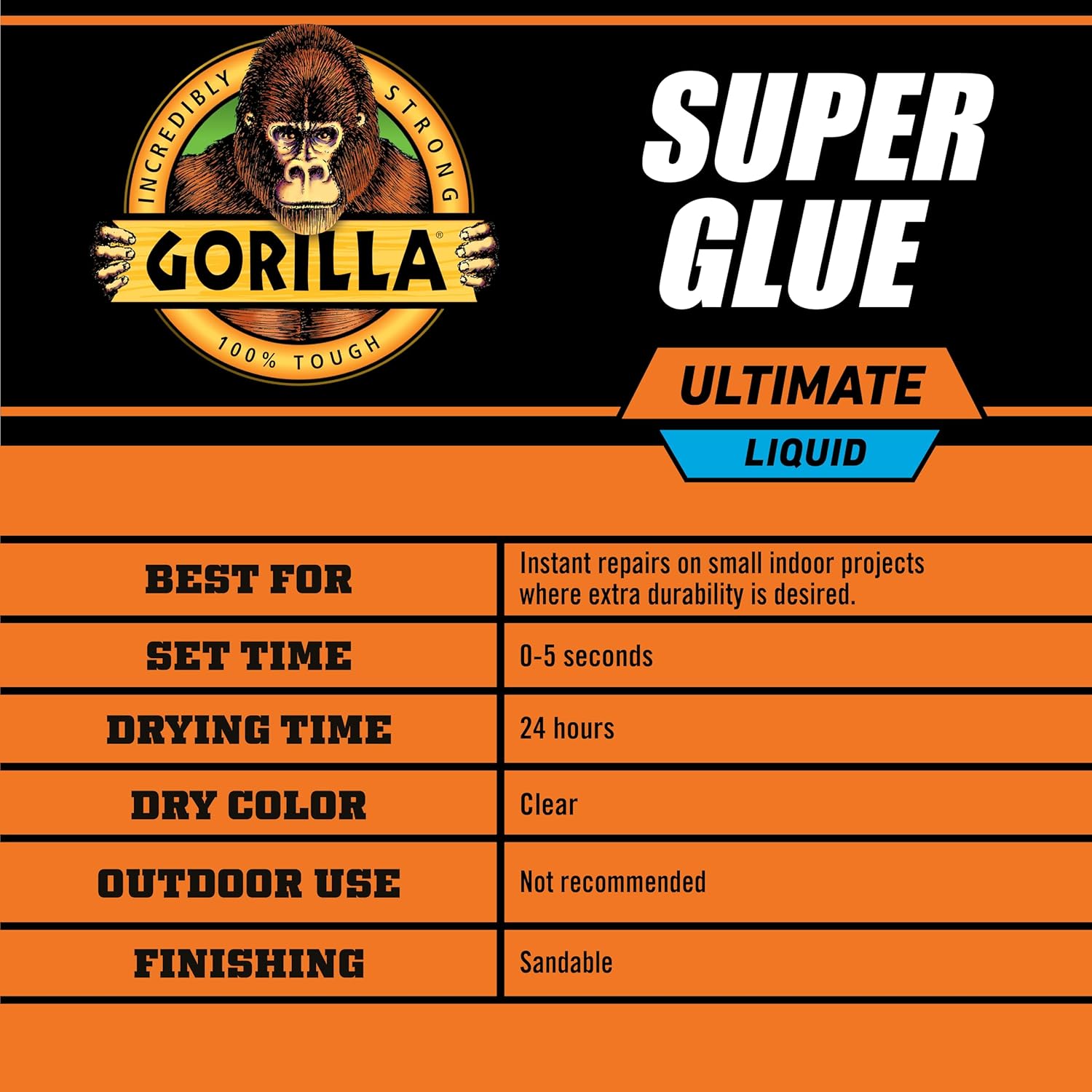 Gorilla Super Glue Ultimate