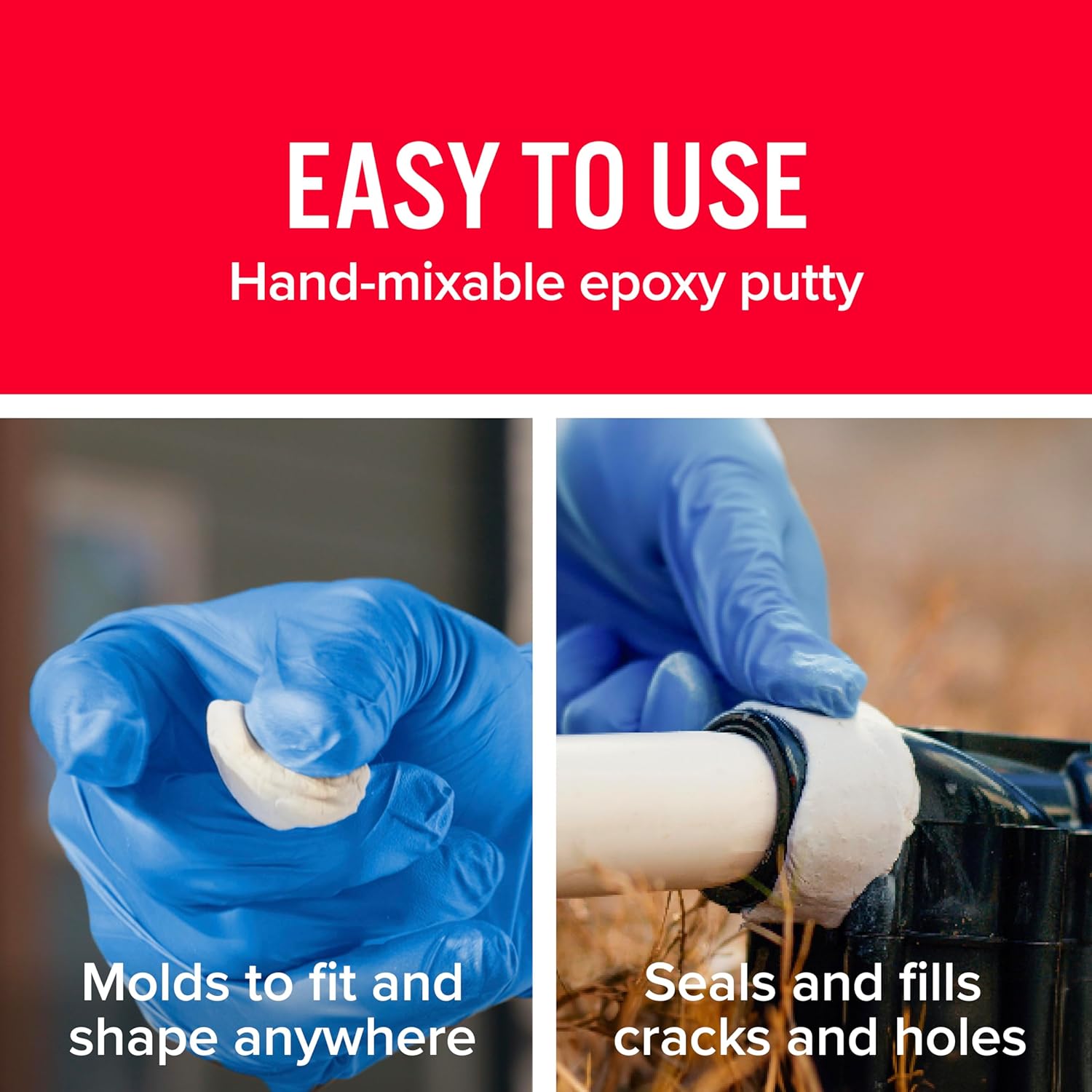 J-B Weld WaterWeld Epoxy Putty Stick 2 oz Off White