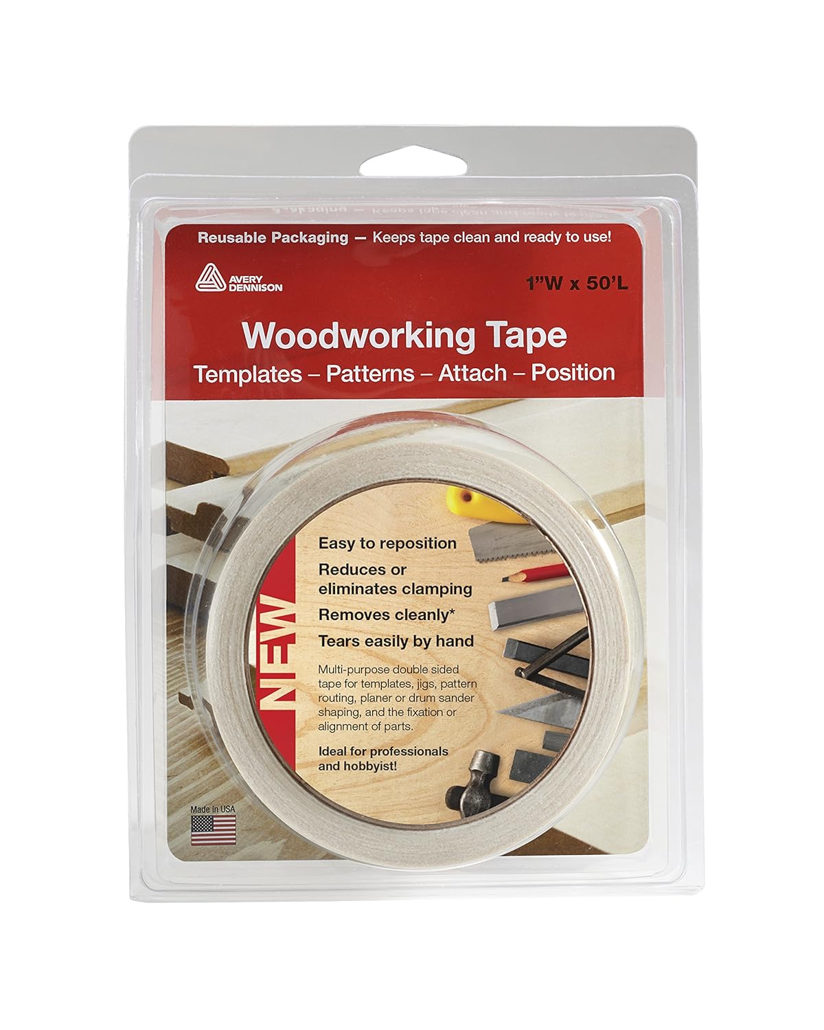 Double-Sided Duct Tape Essential for Woodworking