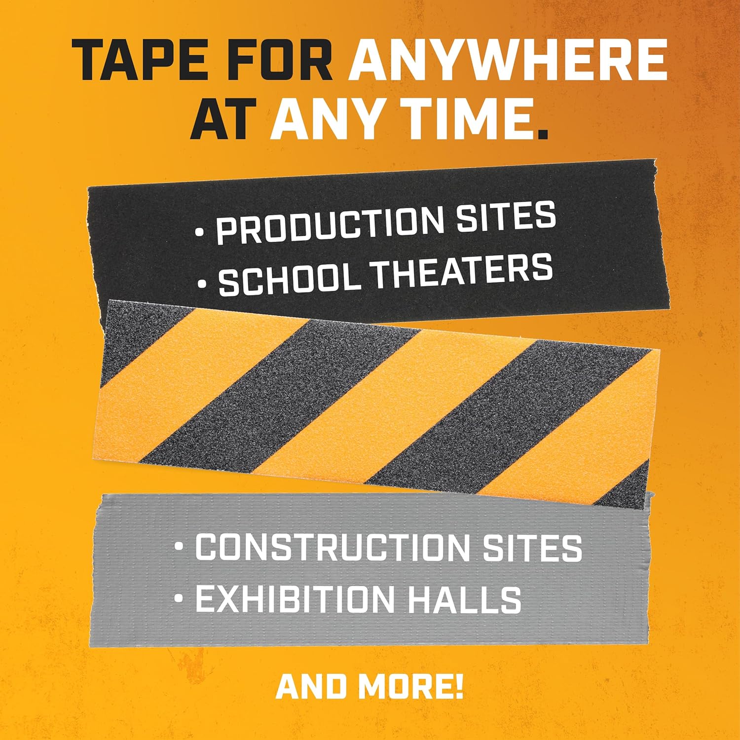 Lockport 5-Pack Duct Tape Heavy Duty Silver No Residue