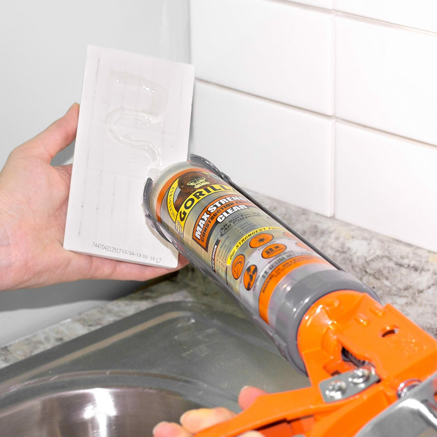 Gorilla Construction Adhesive - Strong Durable